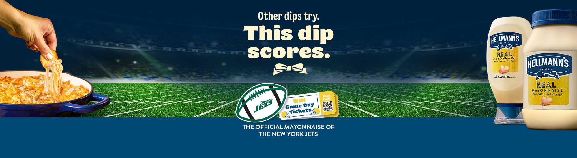 The official mayonnaise of the New York Jets