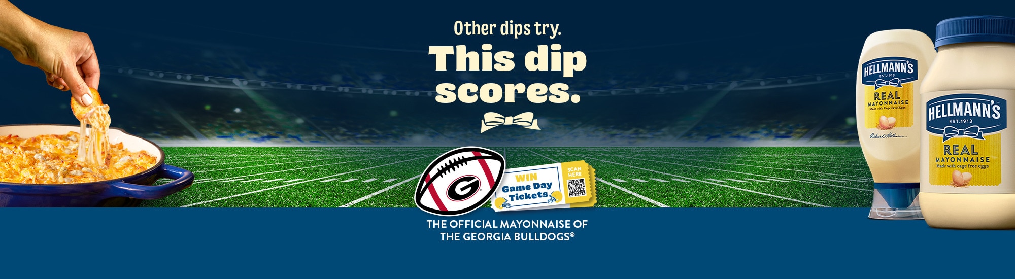 The official mayonnaise of the Georgia Bulldogs