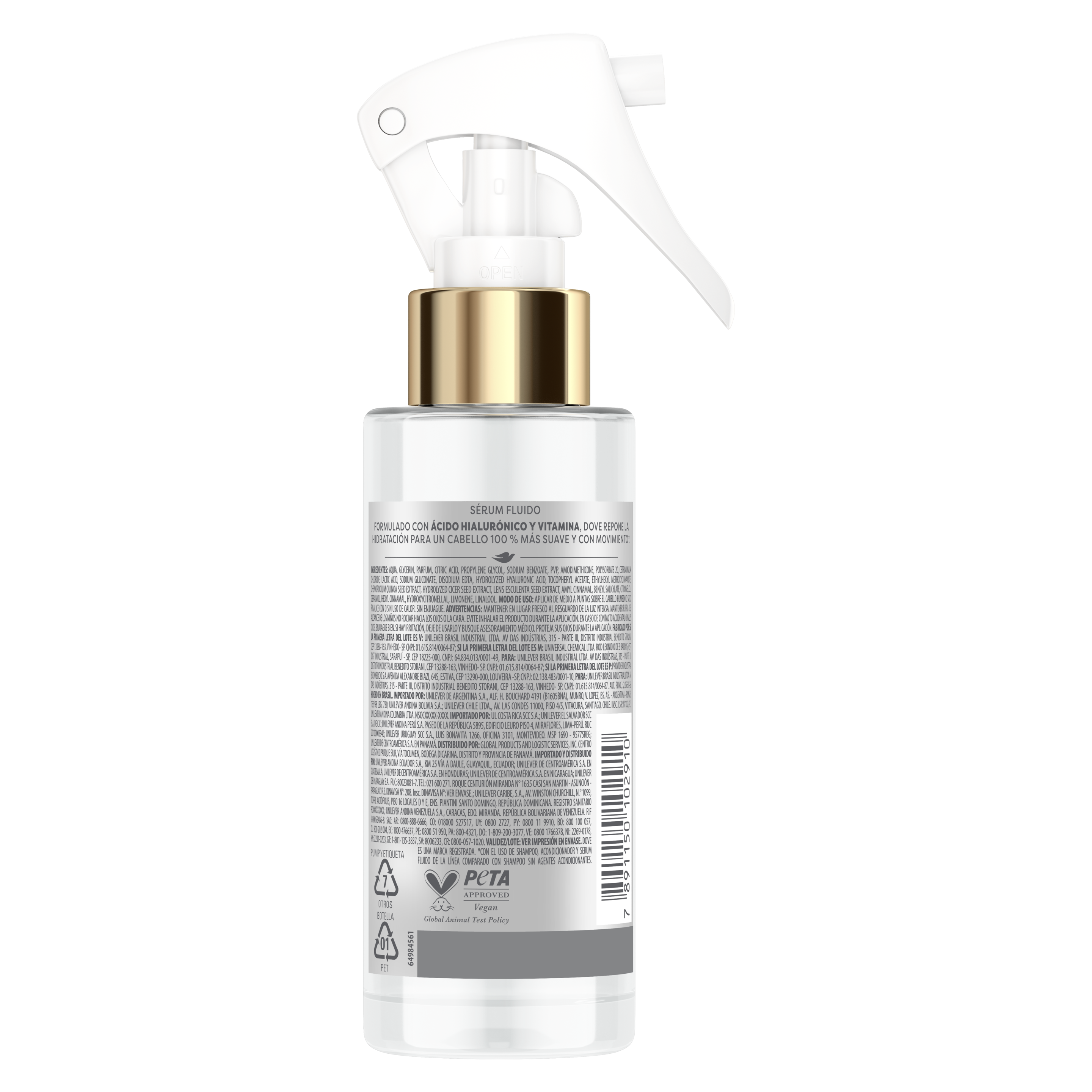 Serum fluido Hidratación + Hialuron Vit