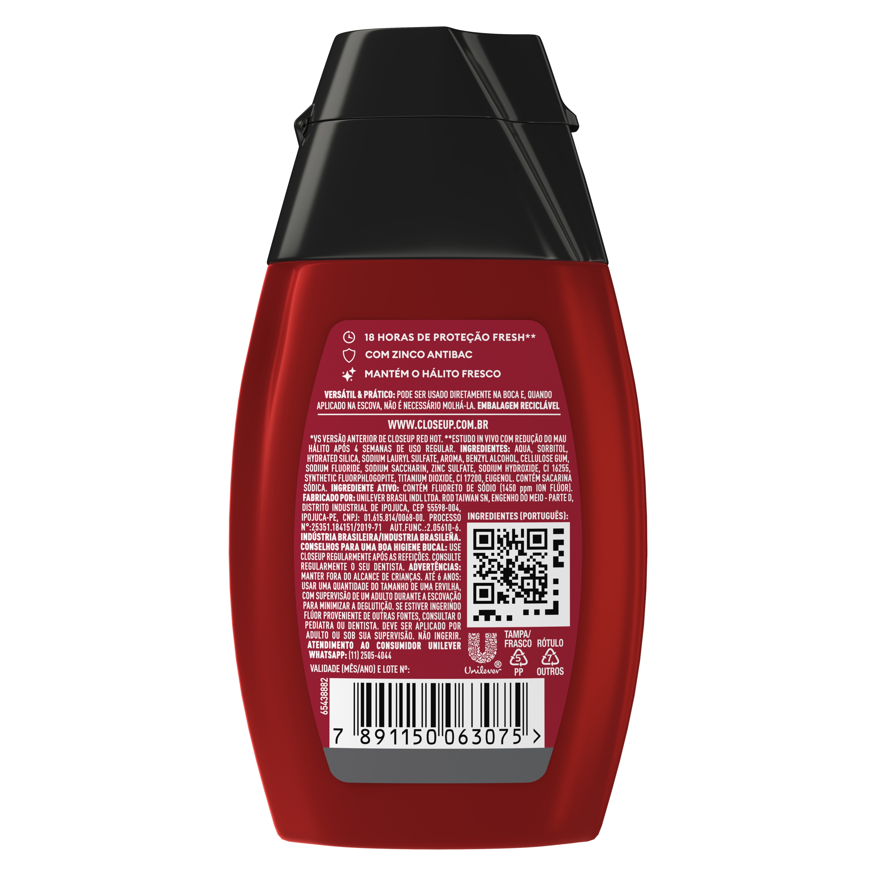 Closeup Liquifresh Red Hot