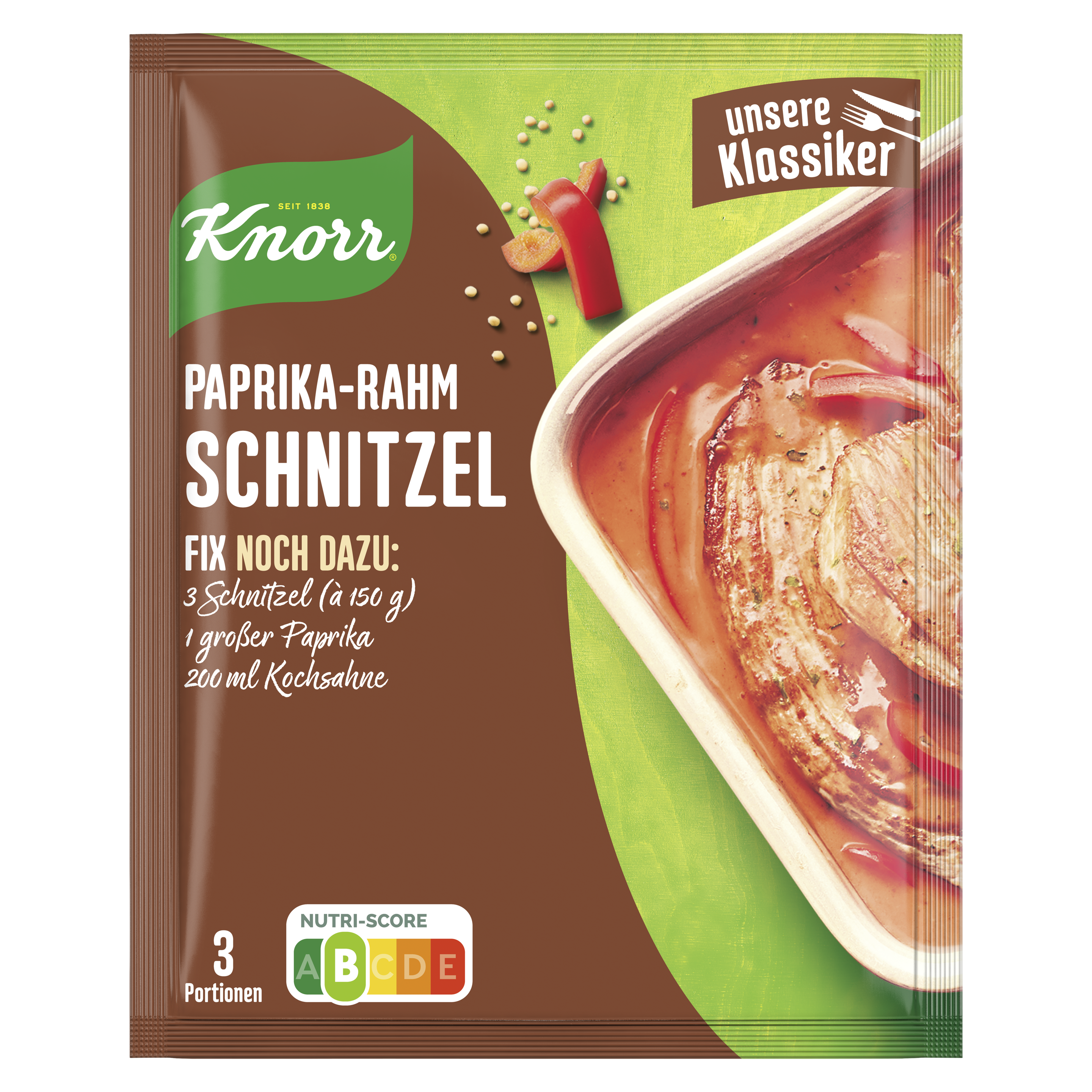 Knorr Fix Paprika Rahm Schnitzel 43 g