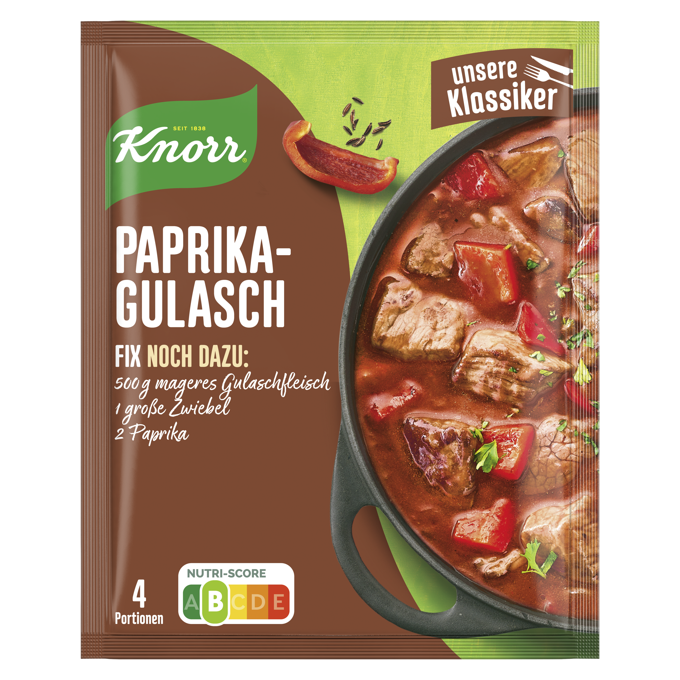 Knorr Fix Paprika-Gulasch 48 g