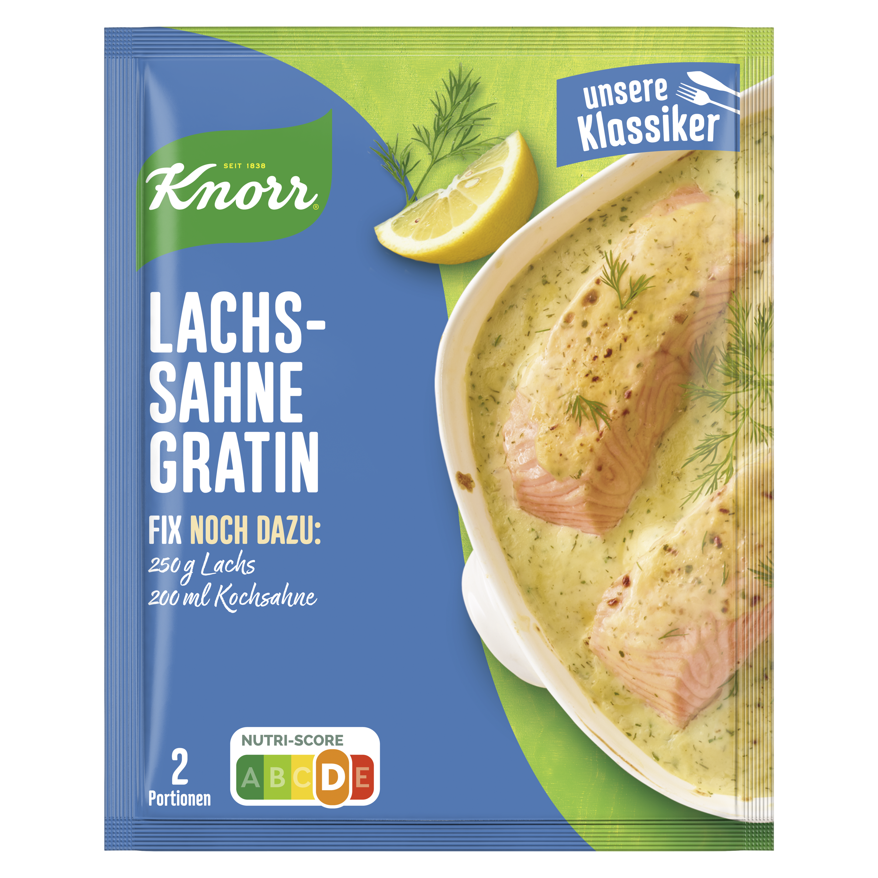 Knorr Fix Lachs-Sahne Gratin 28 g