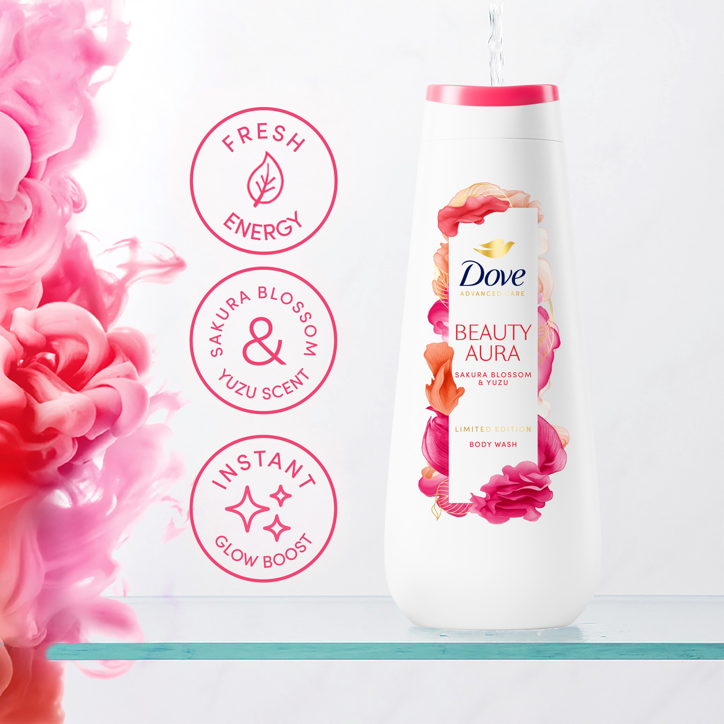 Dove Duschcreme Advanced Care Limited Edition Beauty Aura