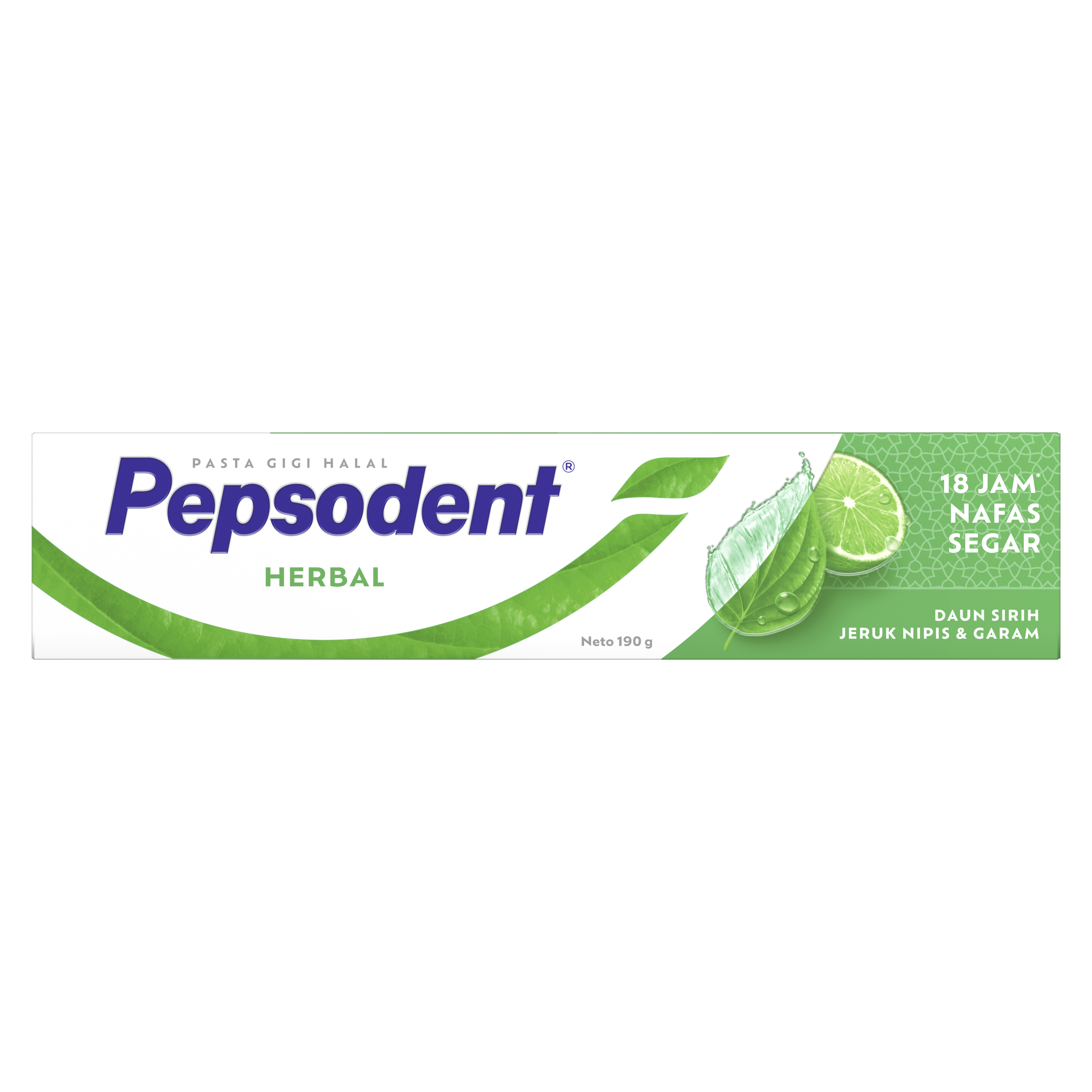 Pasta Gigi Pepsodent Action 123 Herbal 190g