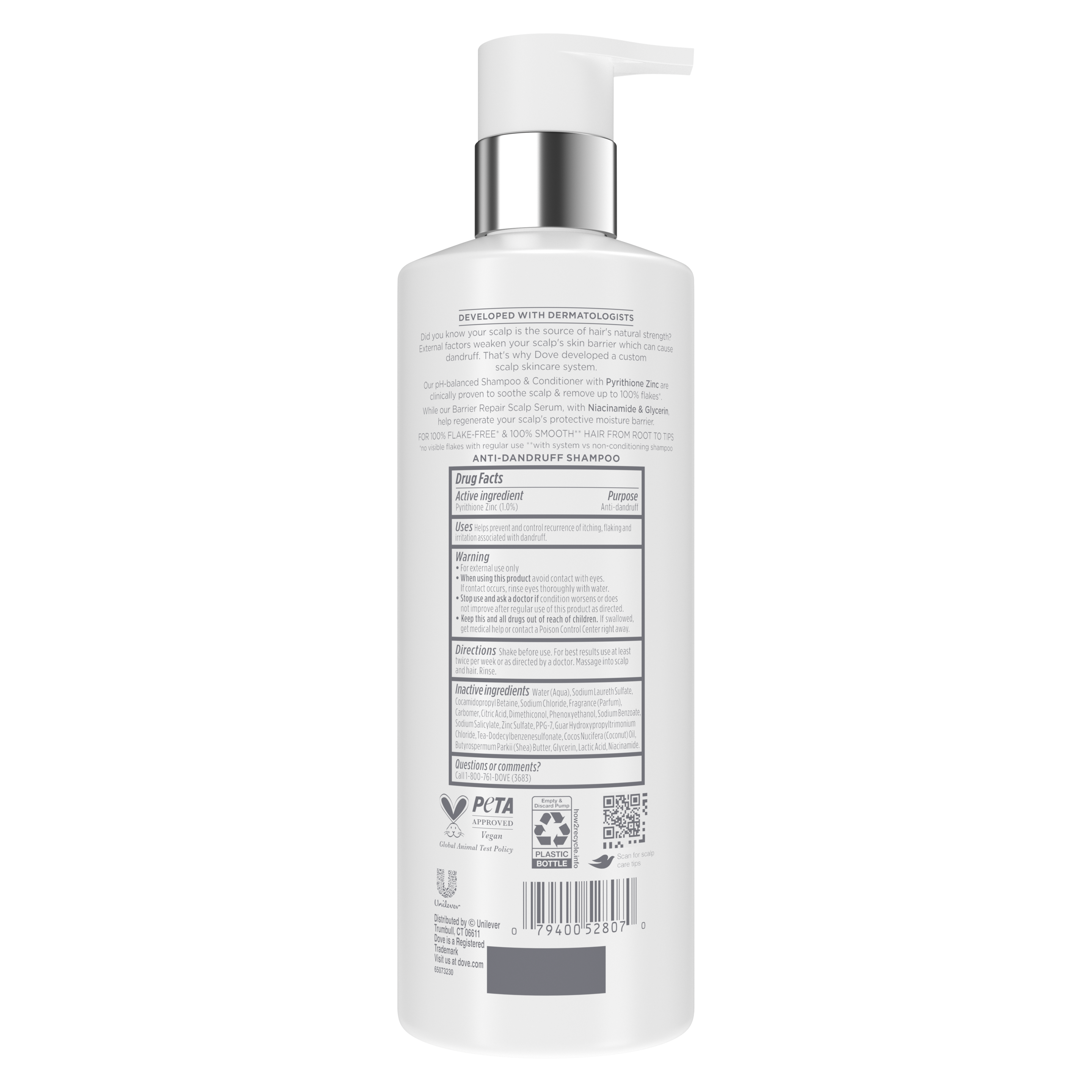 Shampoo Derma Scalp Dandruff & Itch Relief