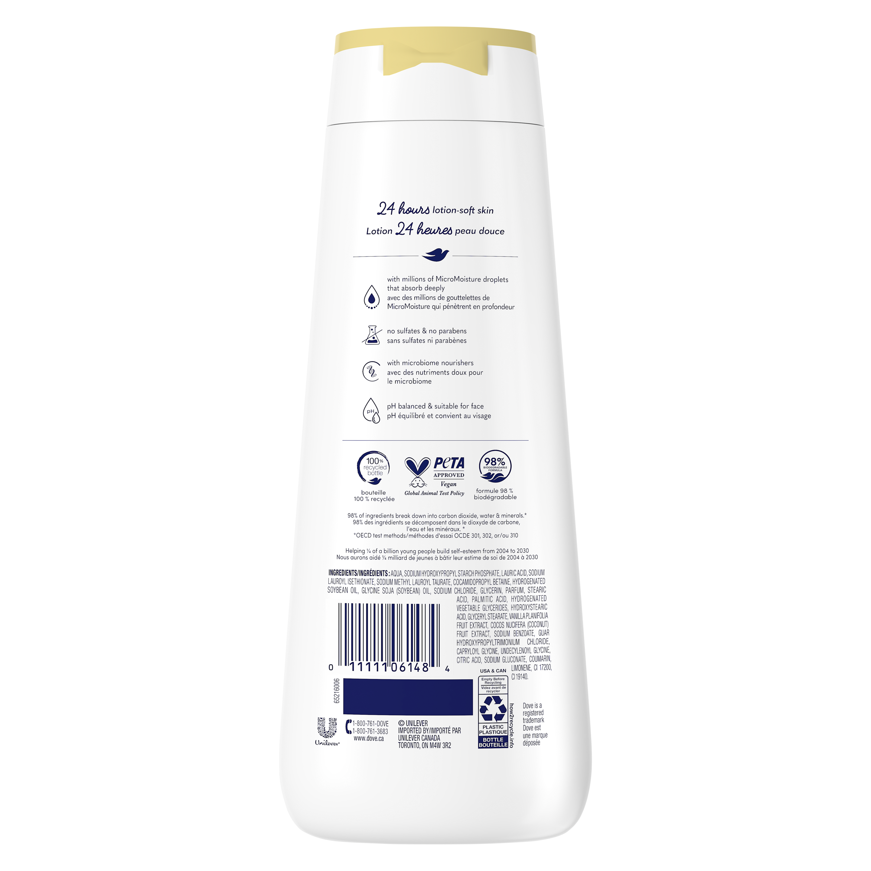 Warm Vanilla + Sweet Cream Body Wash