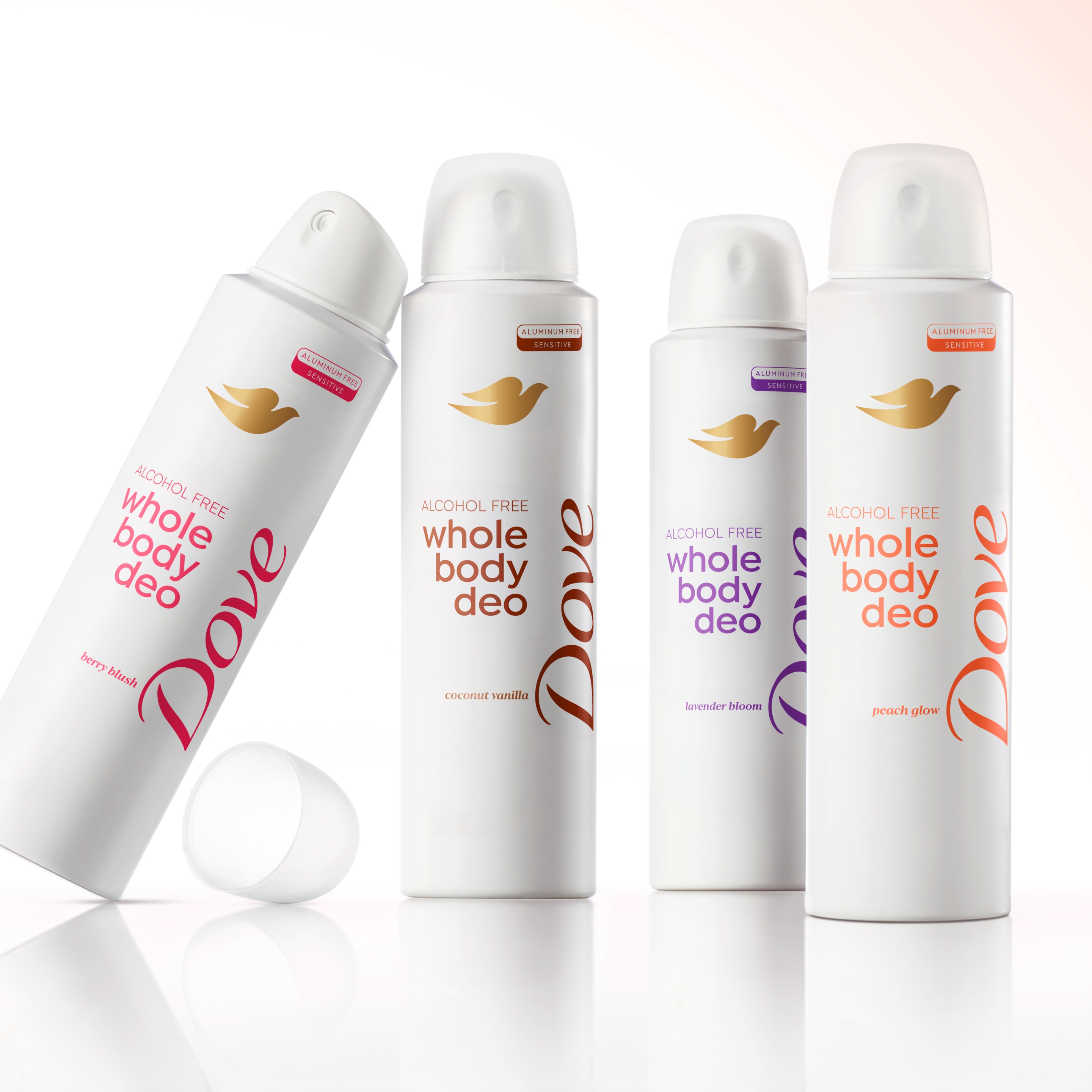 Peach Glow Alcohol-Free Whole Body Deodorant Spray