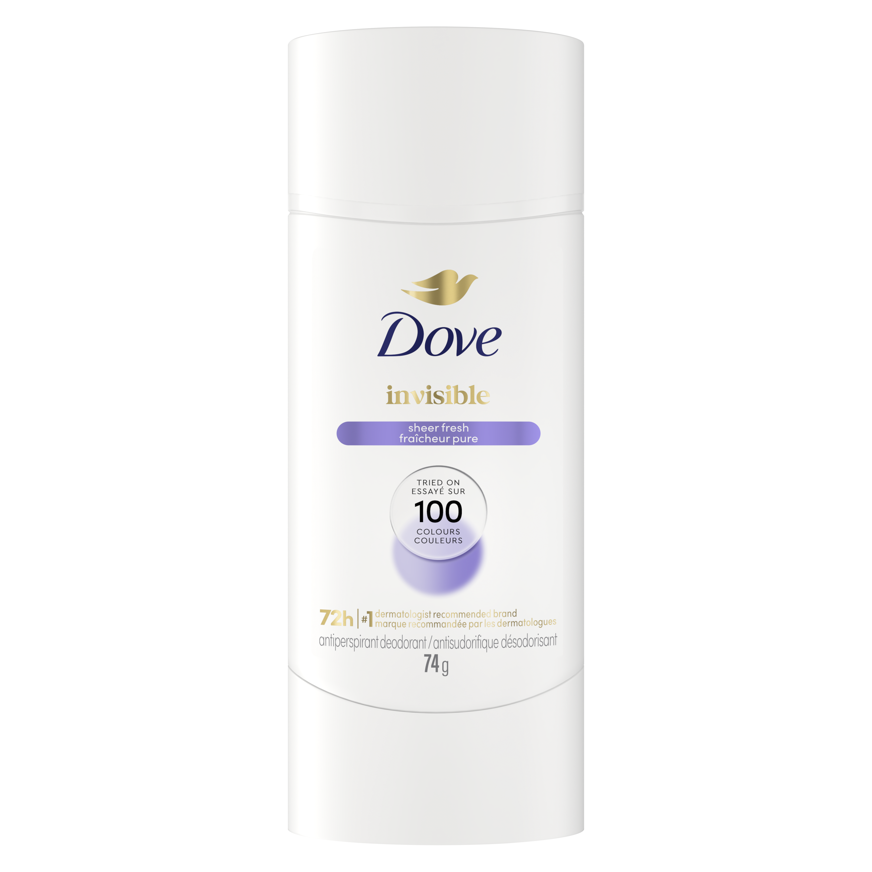 Advanced Care Antiperspirant Stick Invisible Sheer Fresh Scent 74g packshot