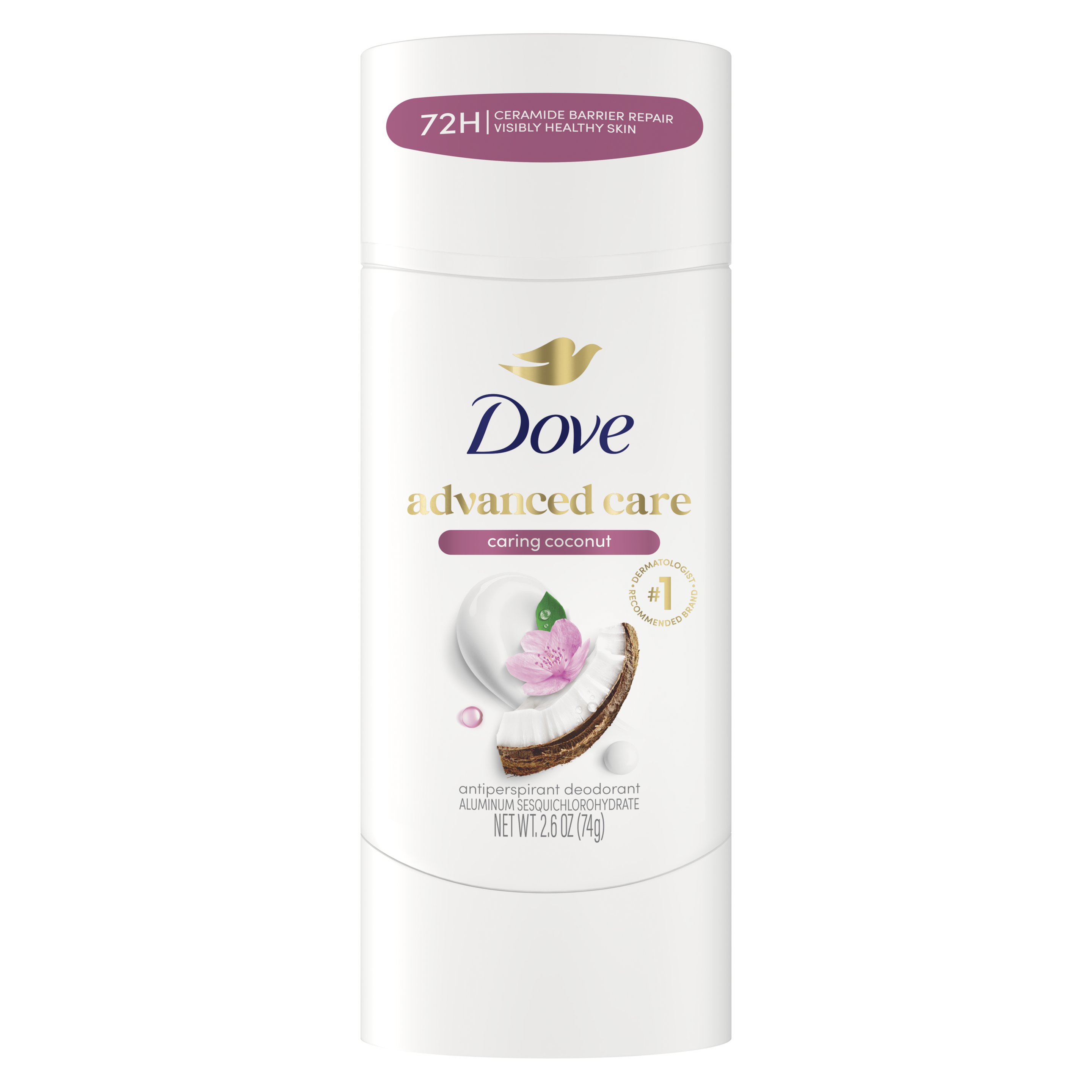 Advanced Care Caring Coconut Antiperspirant Deodorant Stick