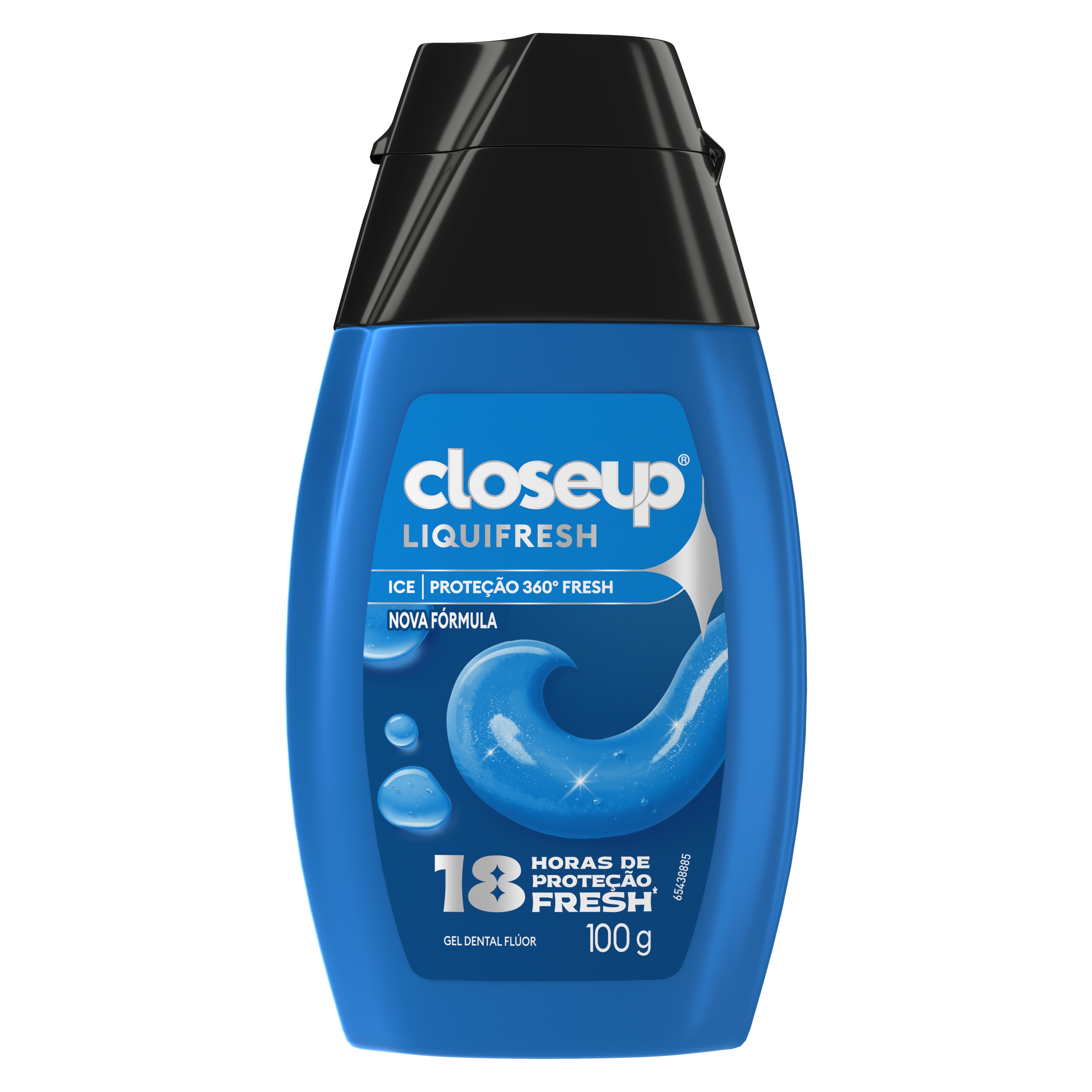 Gel dental Closeup Liquifresh Ice 100g trás