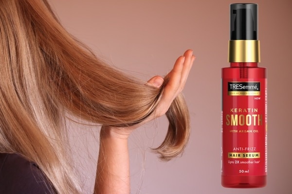Get the latest on TRESemme Keratin Smooth Serum
