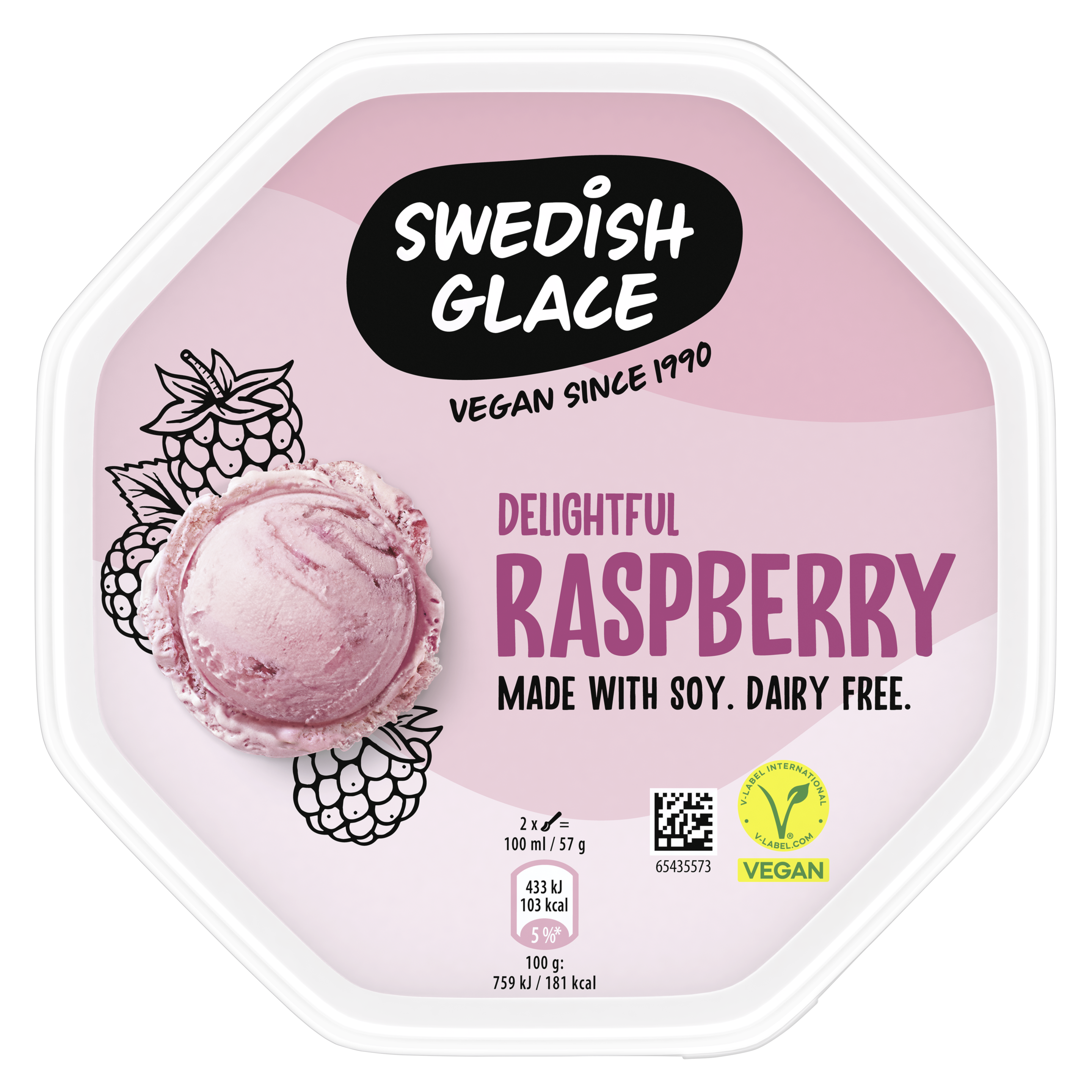 Swedish Glace Delightful Raspberry packshot