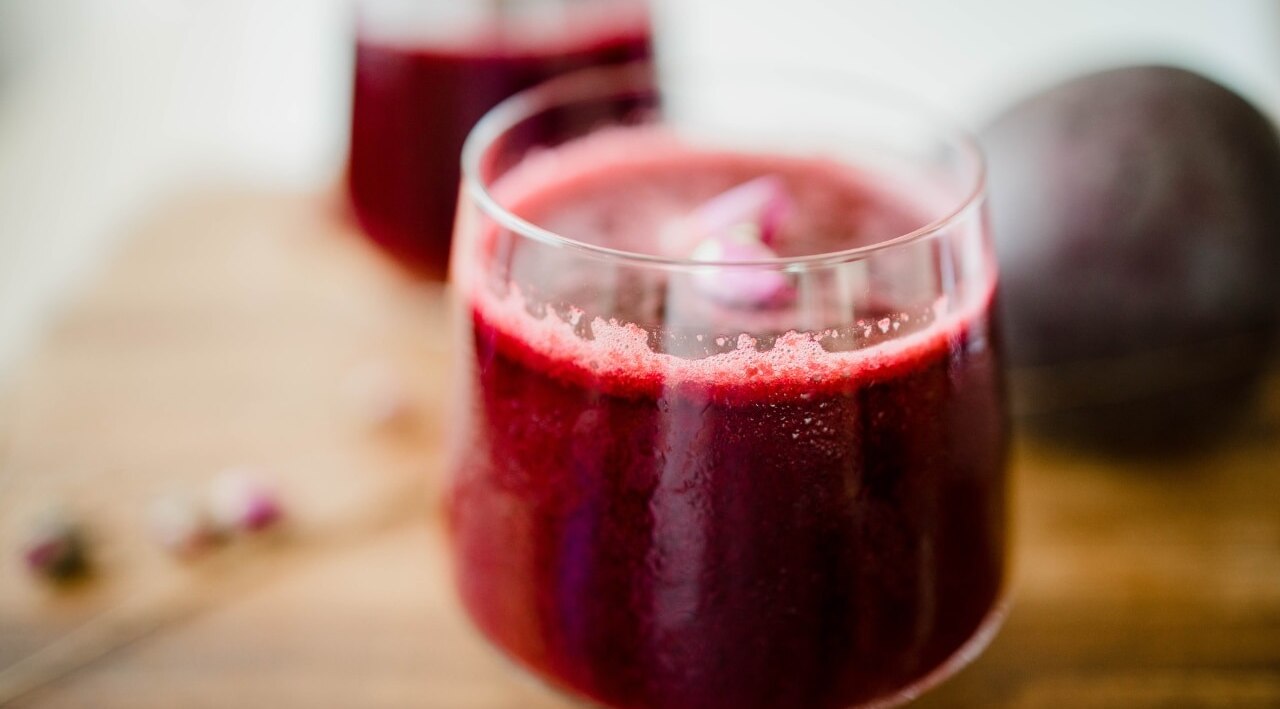 Drinking beetroot juice daily for skin