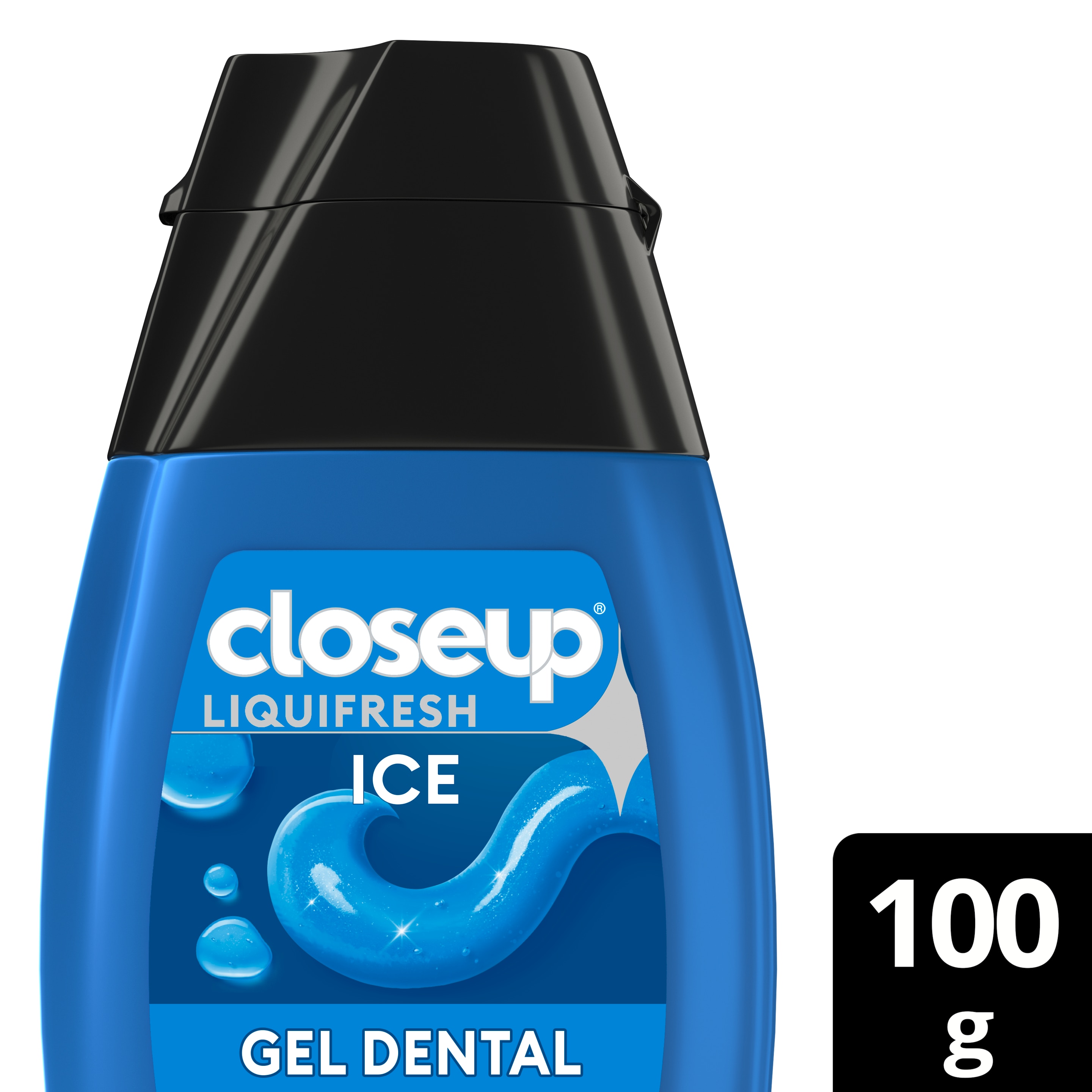 Gel dental Closeup Liquifresh Ice 100g frente packshot