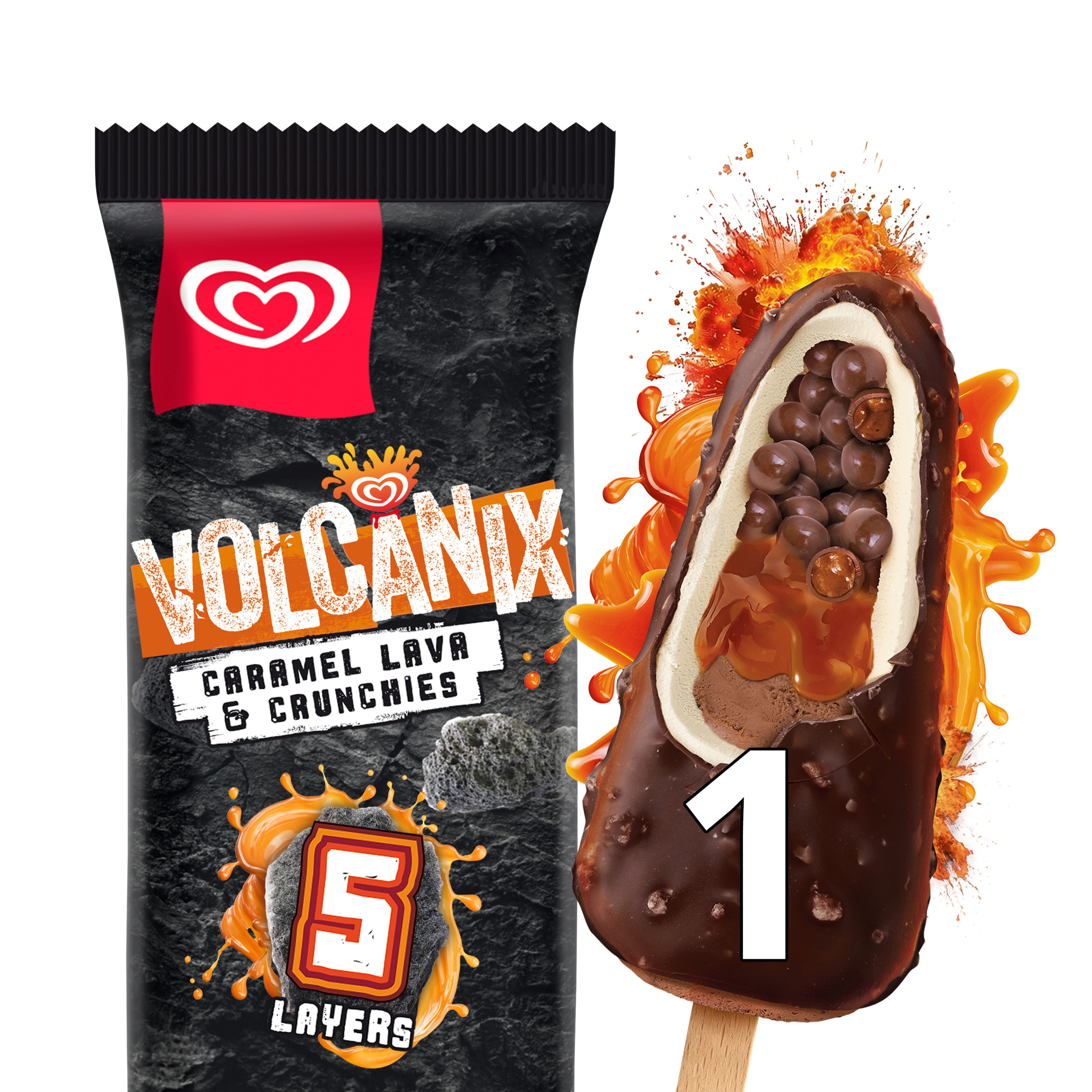 Volcanix 1 x 80 ml - Langnese Deutschland packshot