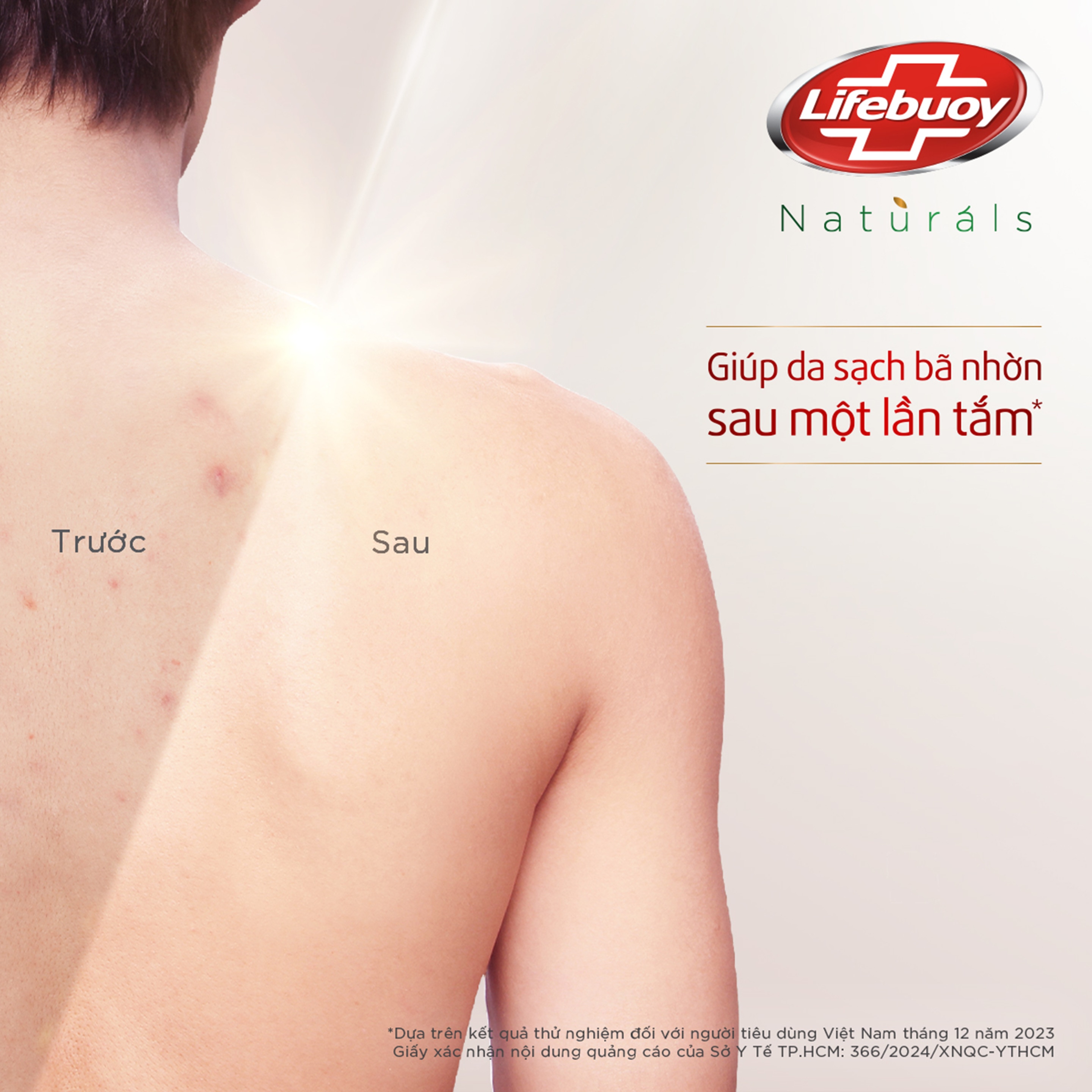 Sữa tắm Lifebuoy Sạch Bã Nhờn Than hoạt tính & Cám gạo (Chai)