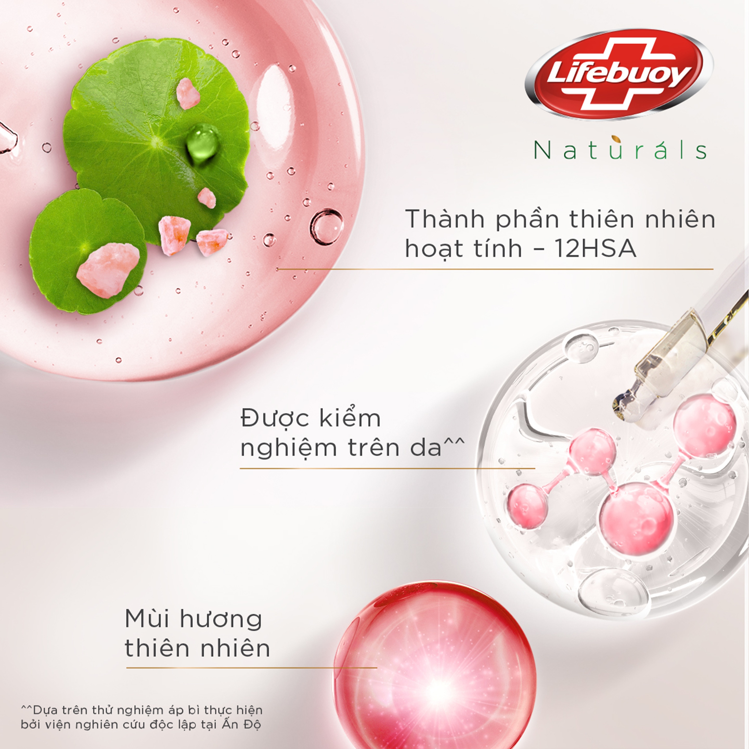 Sữa tắm Lifebuoy Ngừa Thâm Cica & Muối Hồng (Chai)