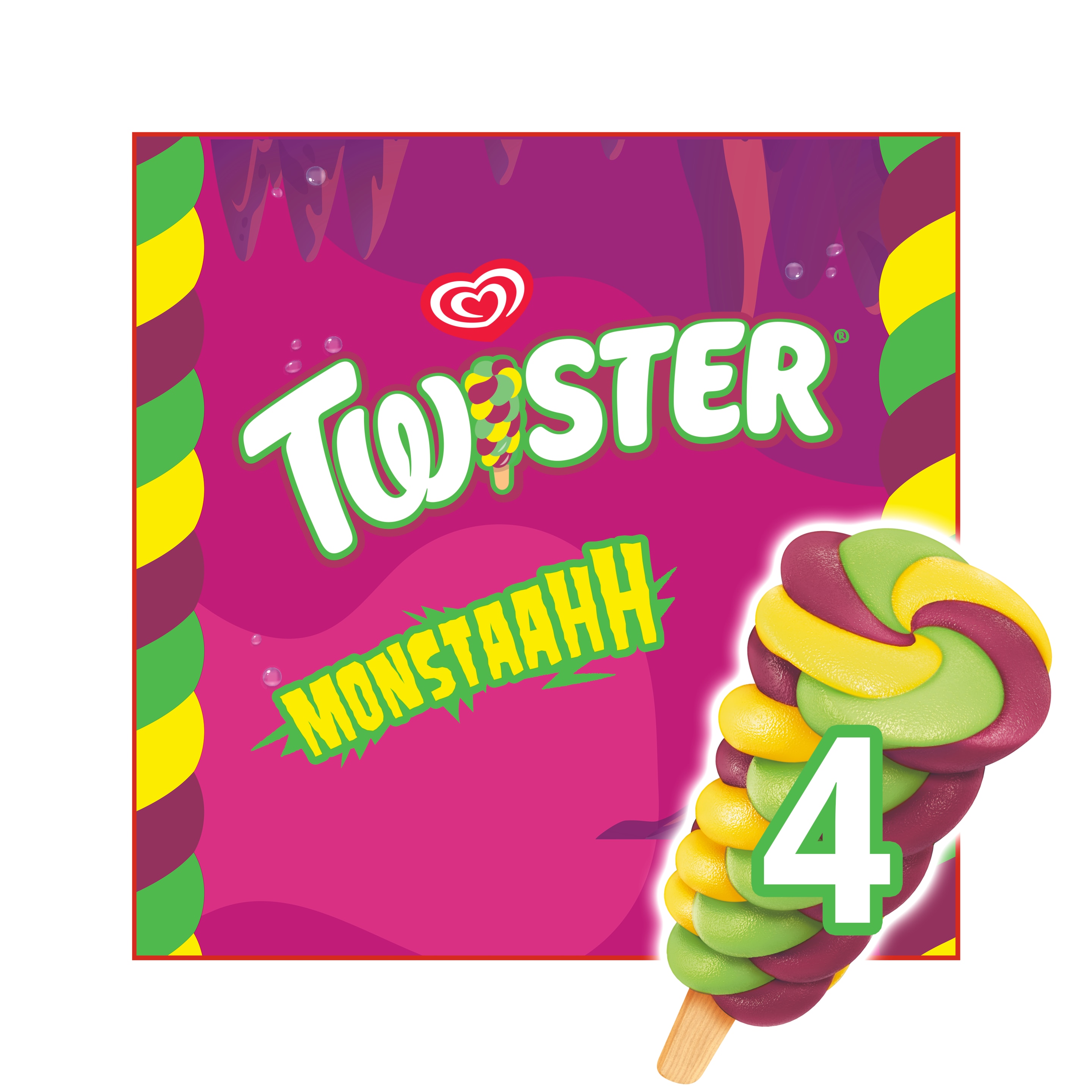 Twister Glace à l''Eau MONSTER 280 ML packshot
