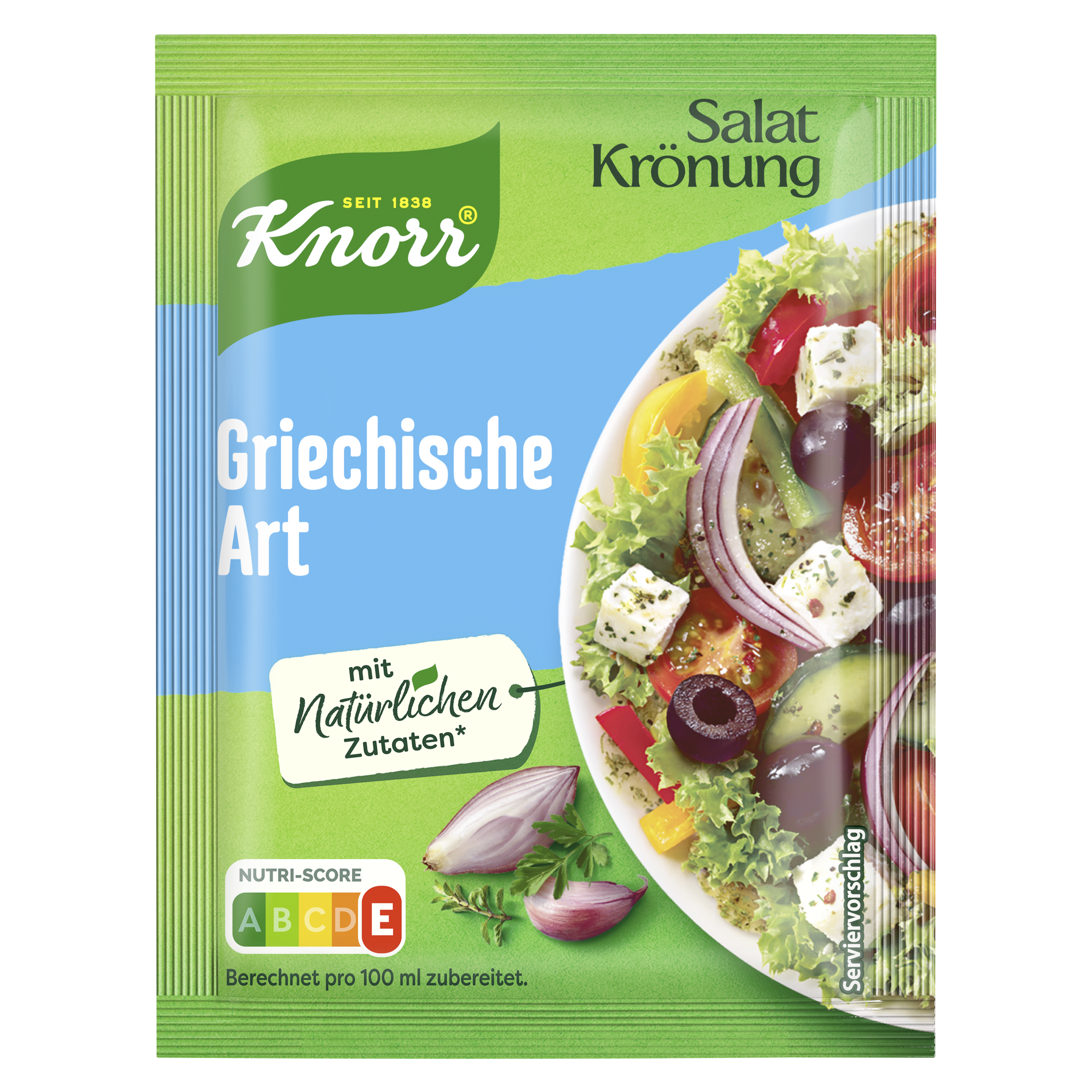 Knorr Salatkrönung Griechische Art Dressing 5er-Pack packshot