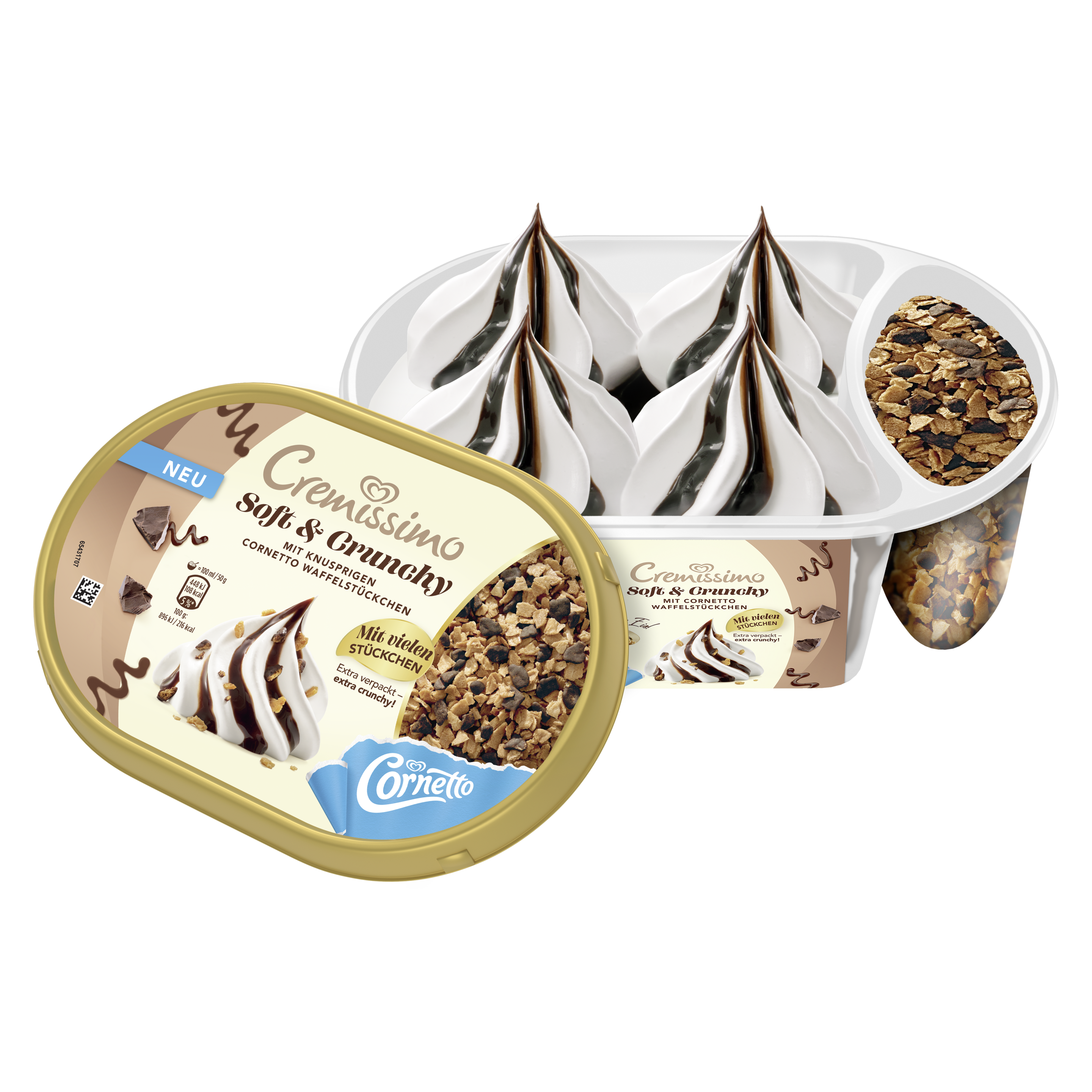 Soft & Crunchy Schokolade packshot