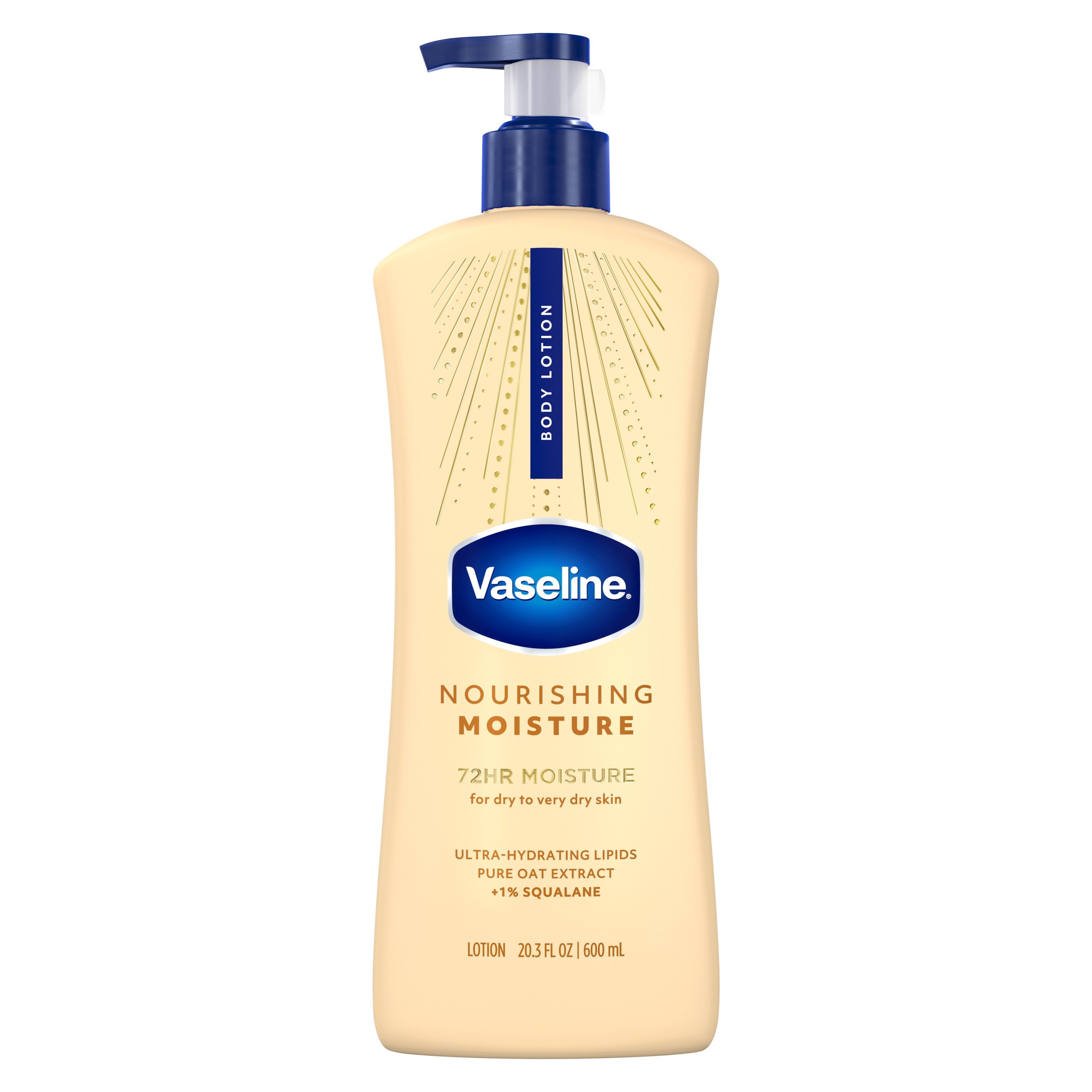 Vaseline® Intensive Care™ Nourishing Moisture Lotion front of pack packshot