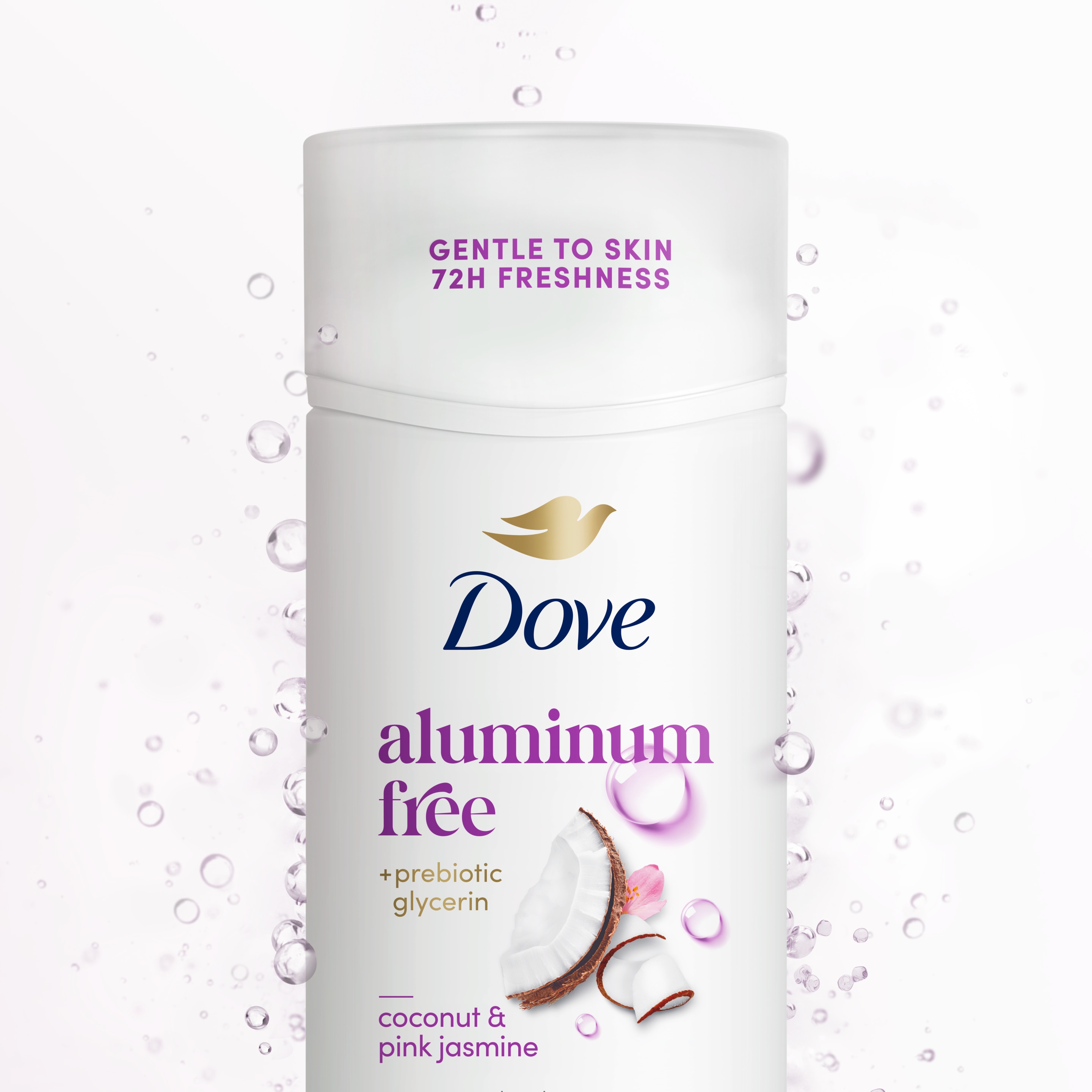 Aluminum Free Deodorant Stick Coconut & Pink Jasmine packshot