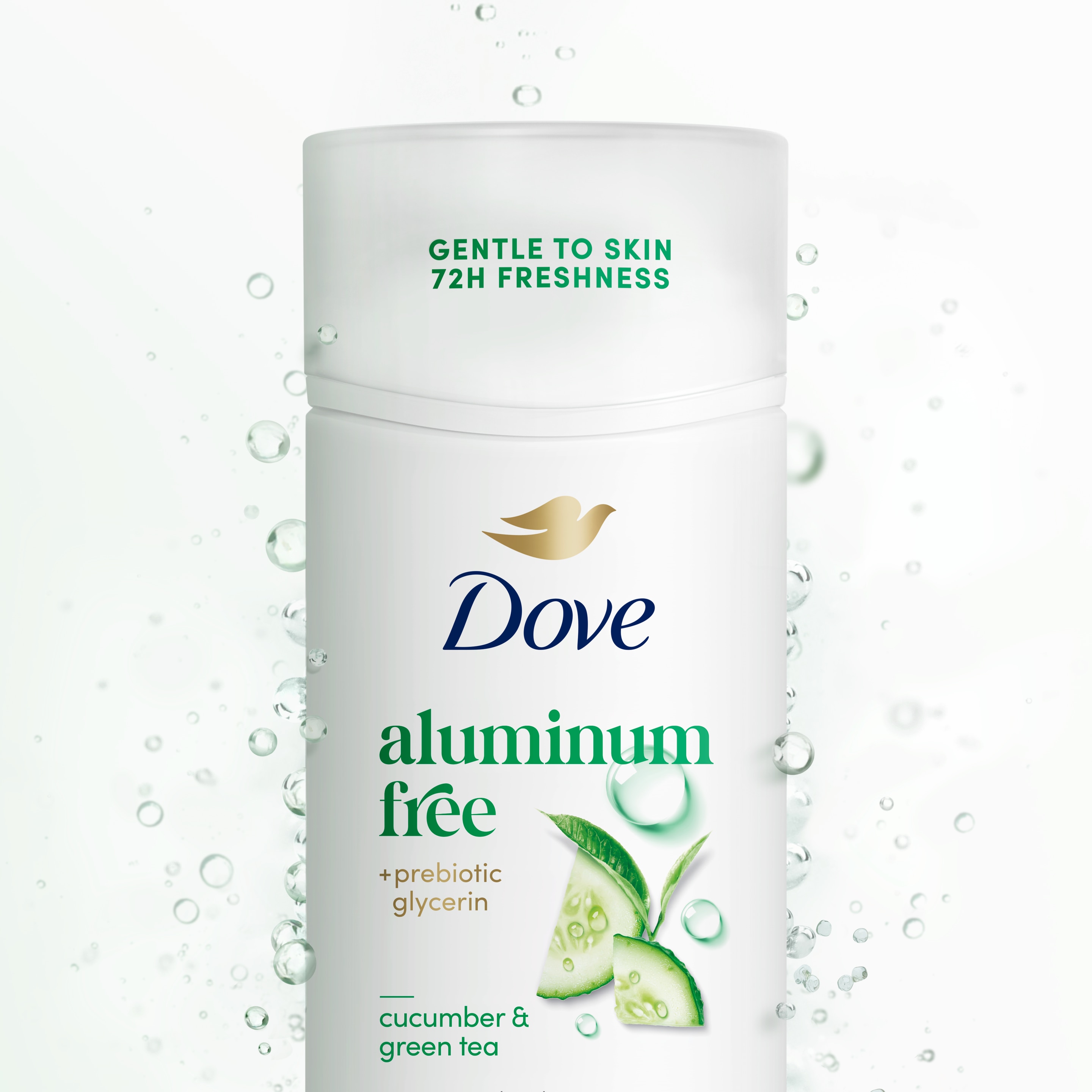 Aluminum Free Deodorant Stick Cucumber & Green Tea