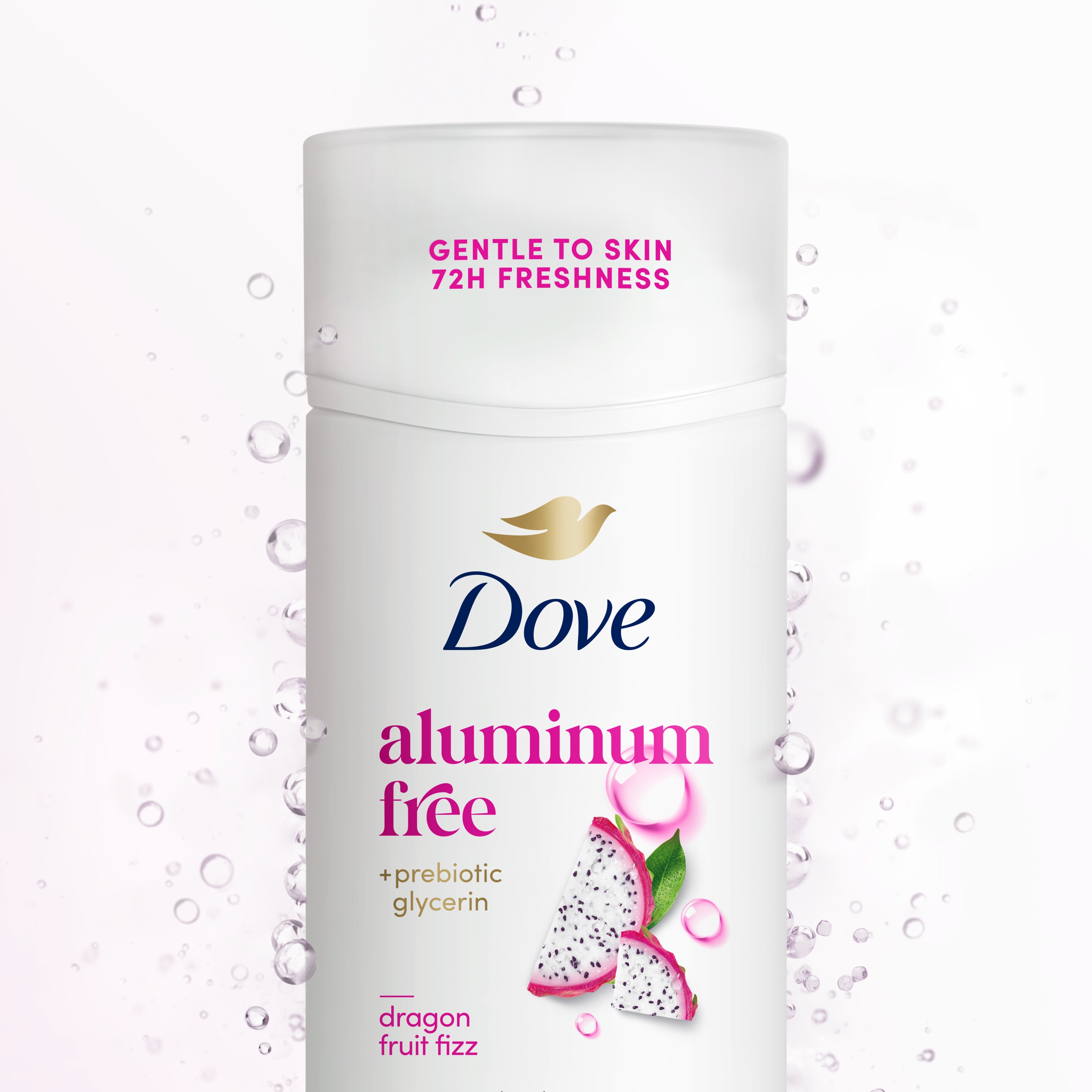 Aluminum Free Deodorant Stick Dragon Fruit Fizz packshot