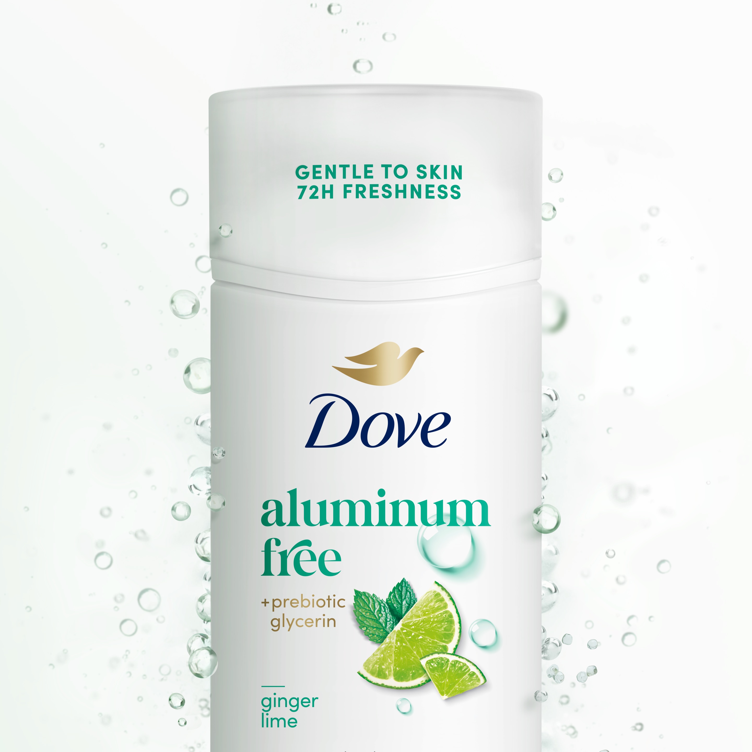 Aluminum Free Deodorant Stick Ginger Lime packshot