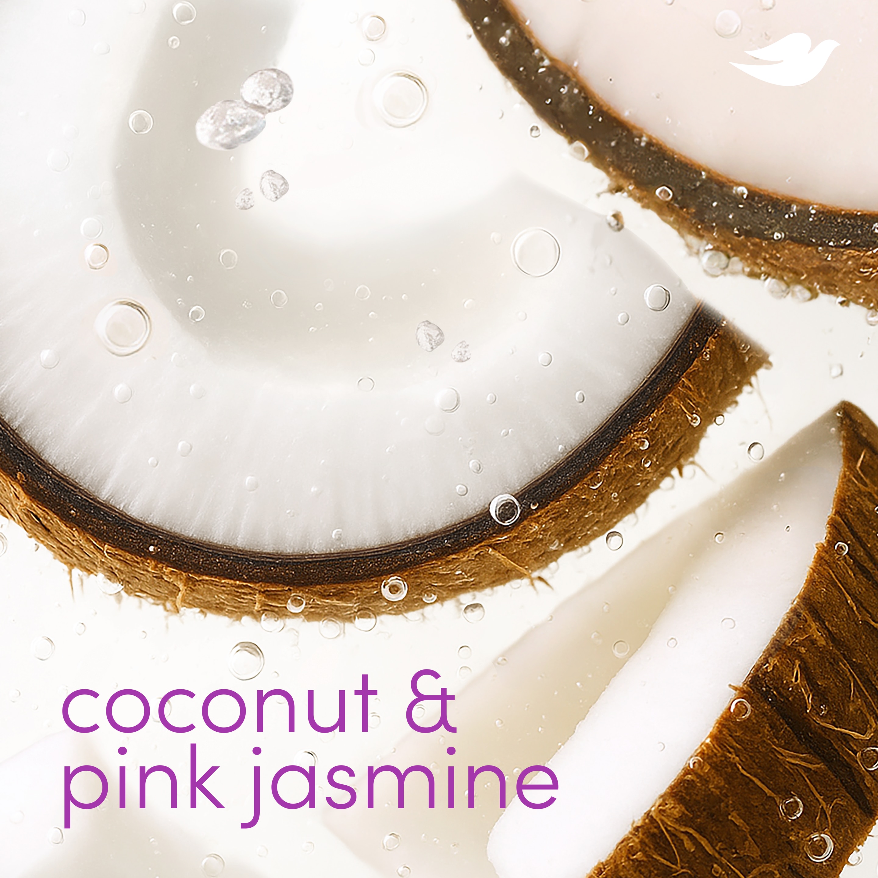 Aluminum Free Deodorant Stick Coconut & Pink Jasmine