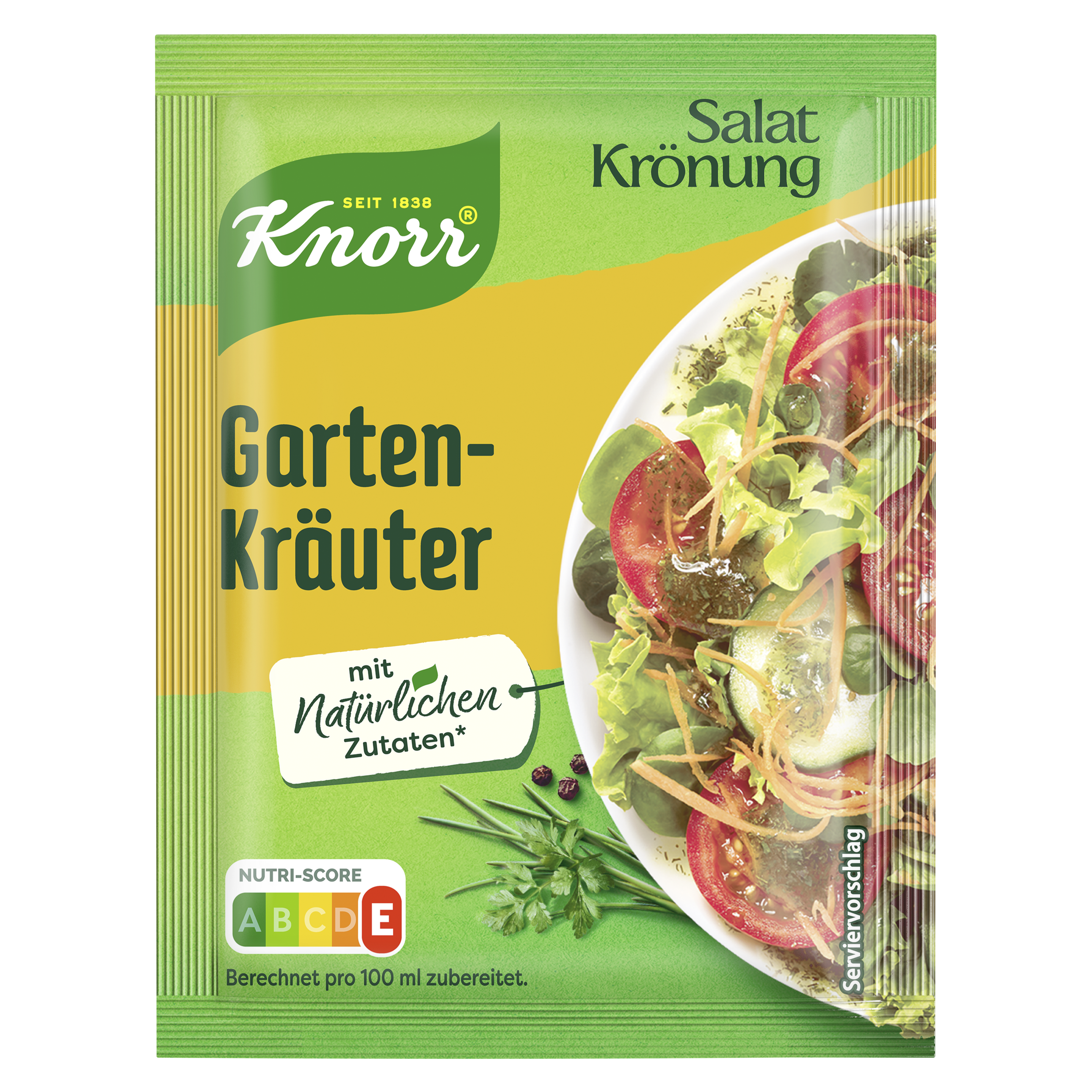 Knorr Salatkrönung Gartenkräuter Dressing 5er-Pack packshot