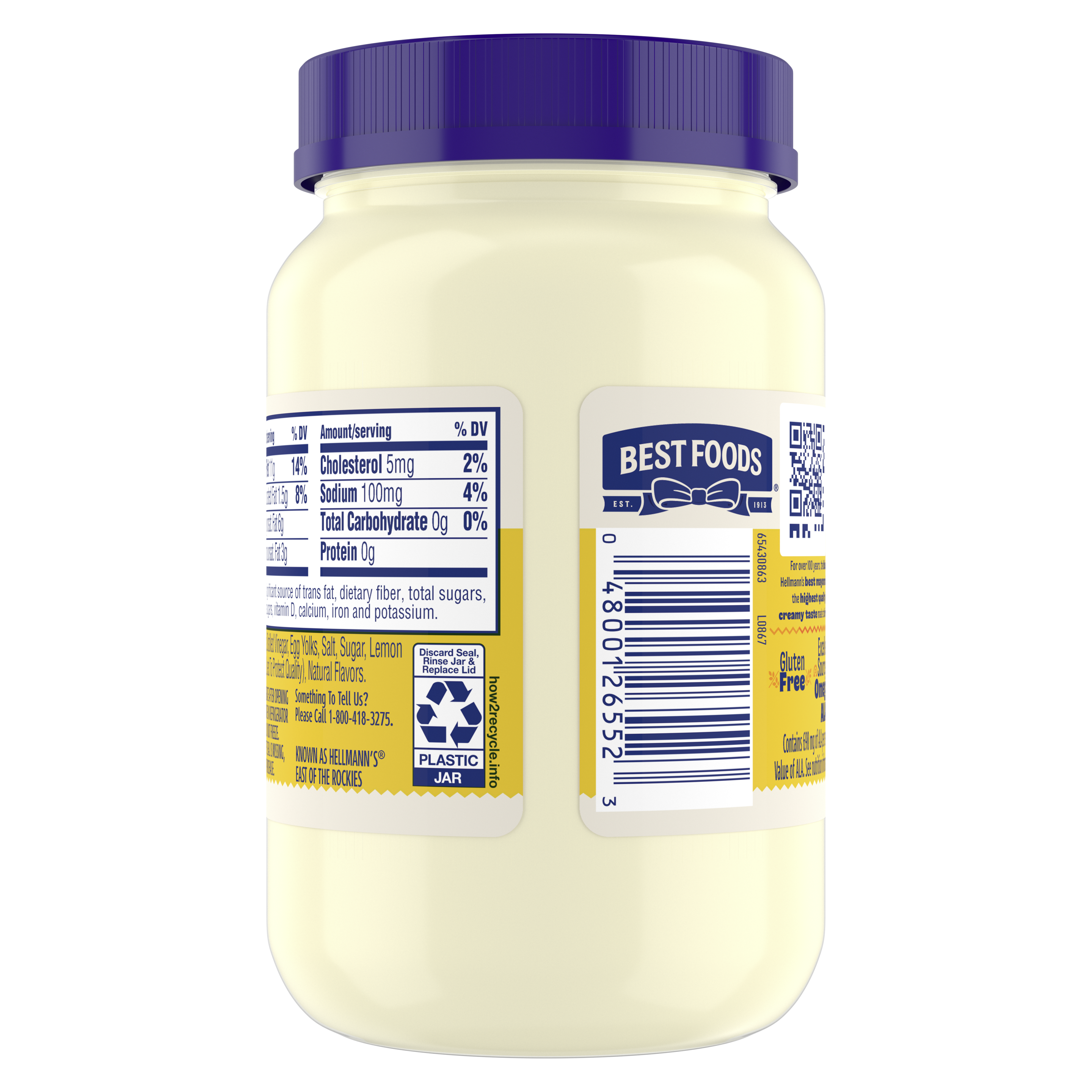 Best Foods Real Mayonnaise(Back)