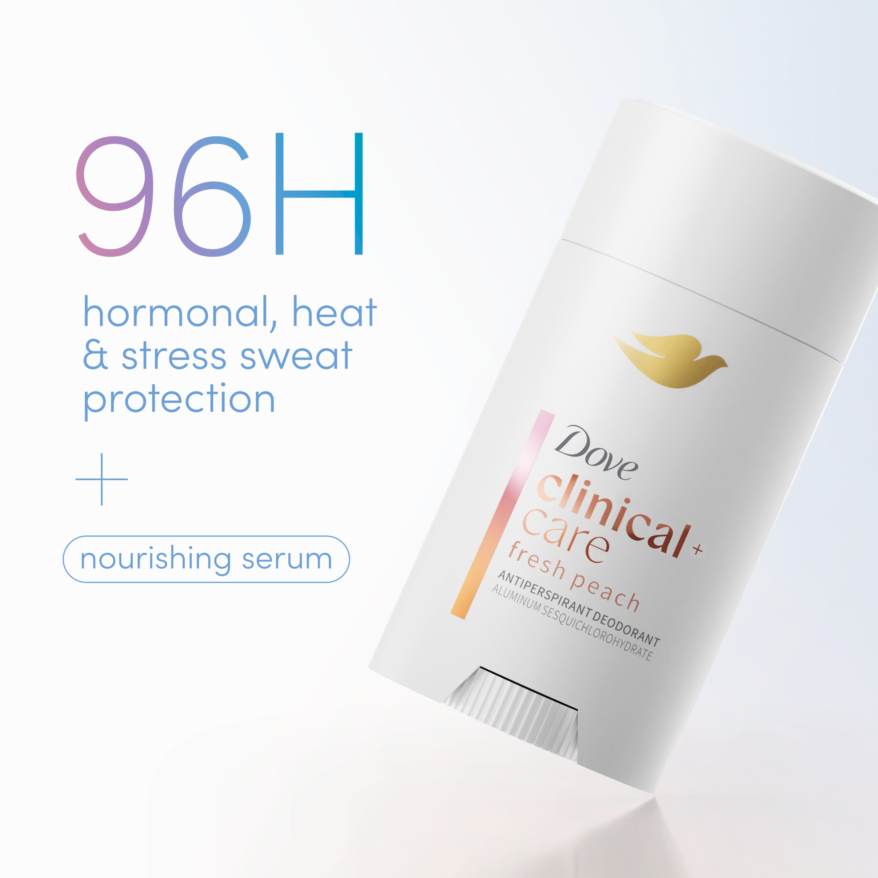 Clinical Fresh Peach Antiperspirant Invisible Solid Stick