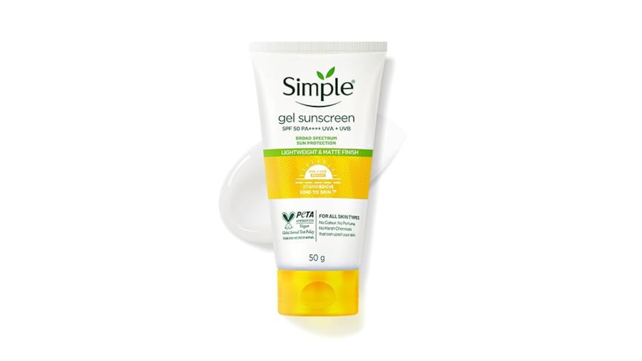 Simple Gel Sunscreen SPF 50 PA++++