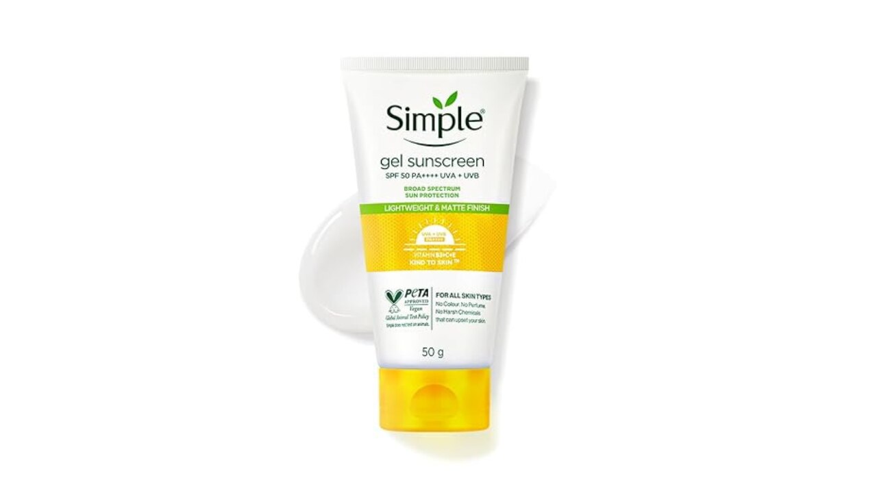 Simple Gel Sunscreen SPF 50 PA++++
