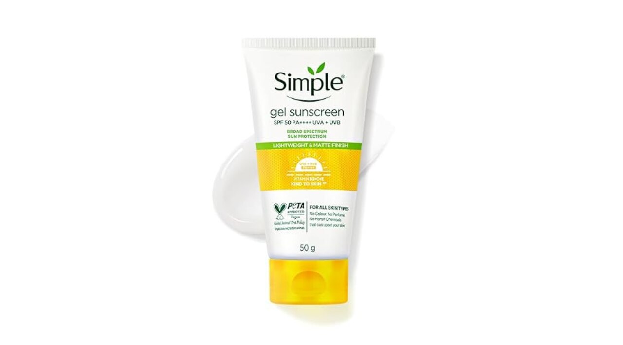 Simple Gel Sunscreen SPF 50 PA++++