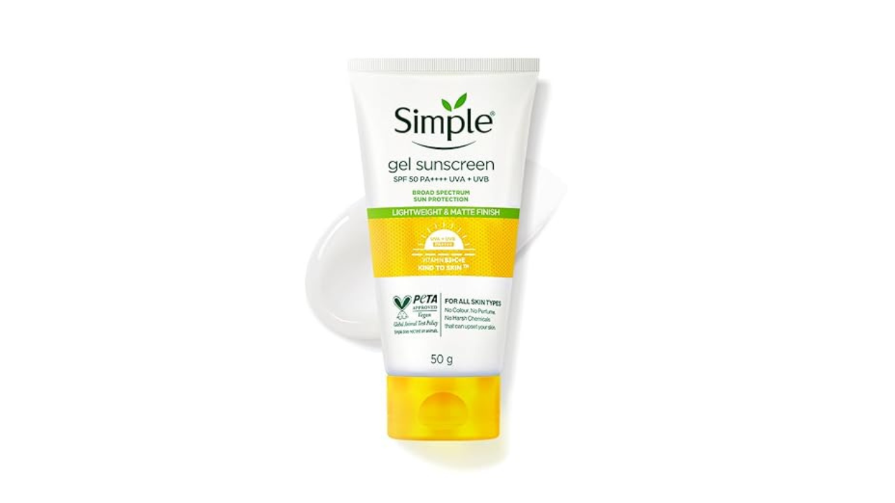 Simple Gel Sunscreen SPF 50 PA++++