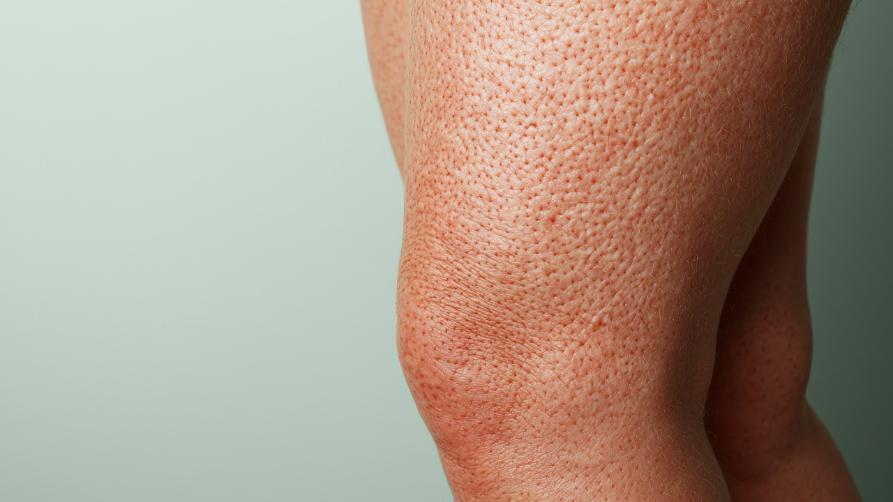 Clogged pores image