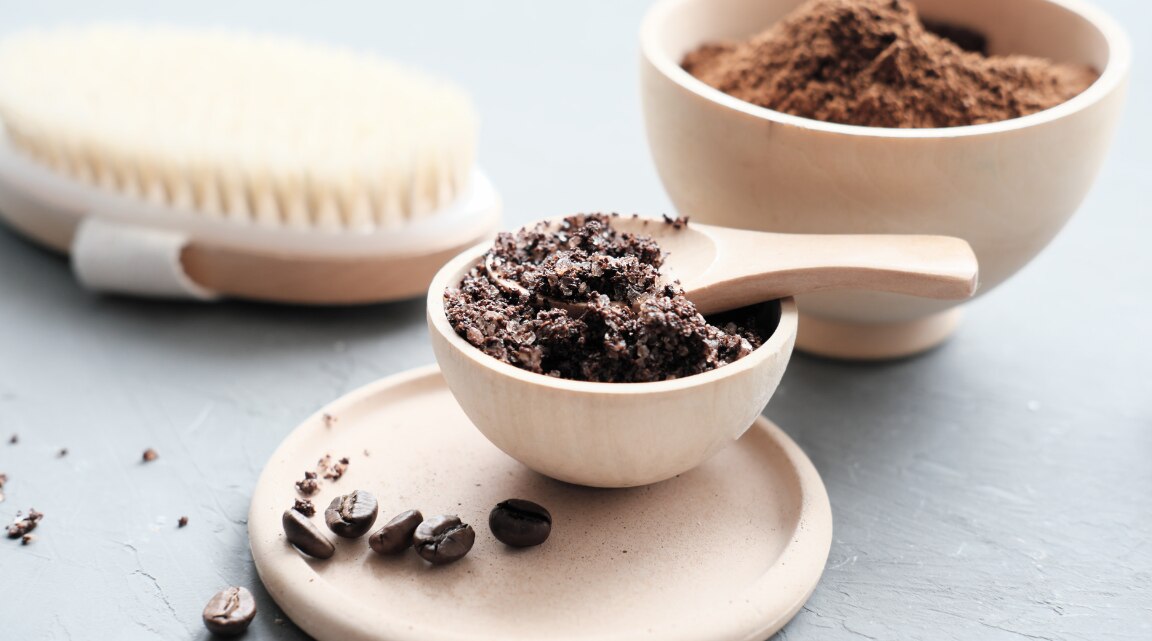 coffee scrub - benefits & usage tips