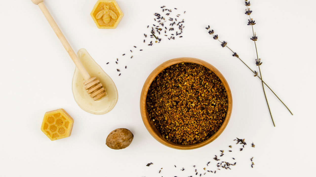 Coffee and honey scrub