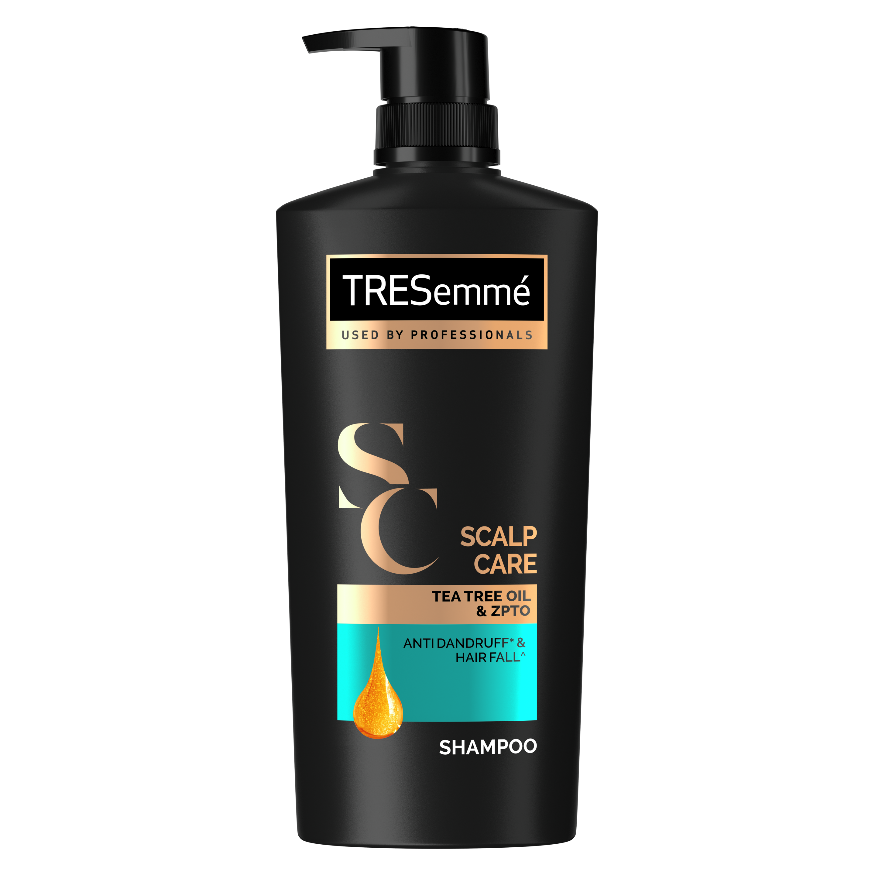 Front of shampoo pack TRESemmé Scalp Care shampoo 670ml