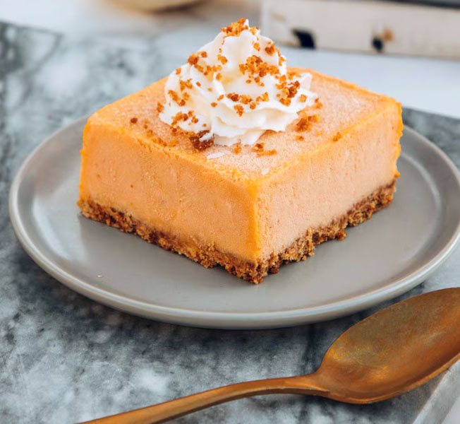 Thanksgiving Gingersnap Ice Cream Squares