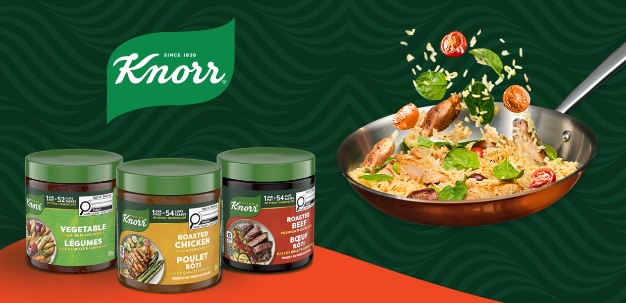 image contains knorr pasta flavors and fried and vegetables in pan tossed