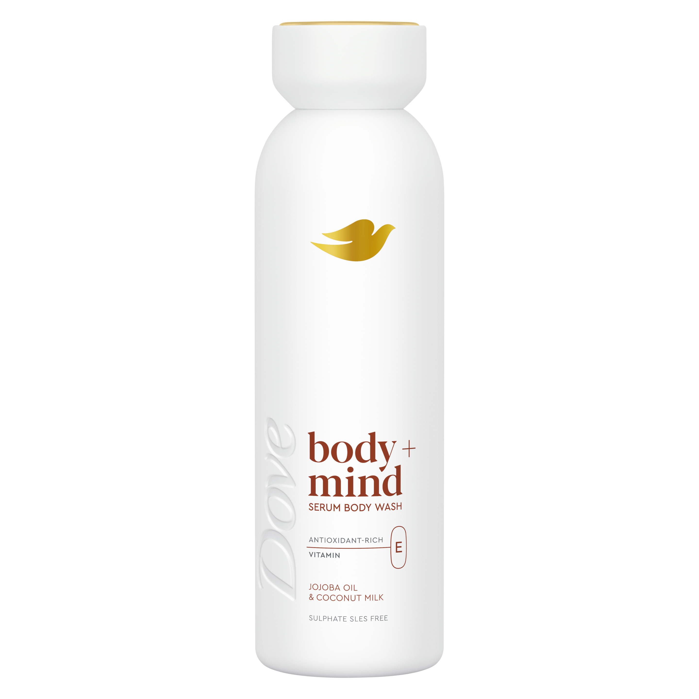 Dove Body + Mind Jojoba Oil & Coconut Milk body wash packshot
