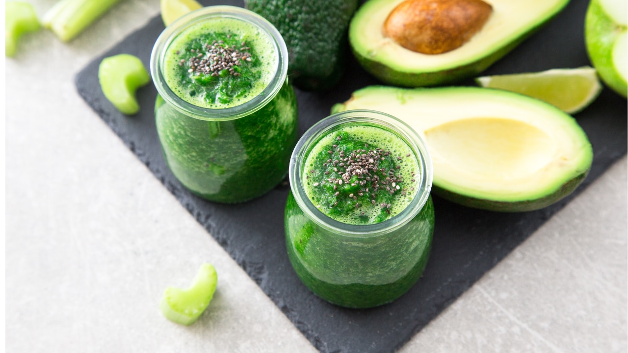 3. Chia + Avocado + Oats Mask