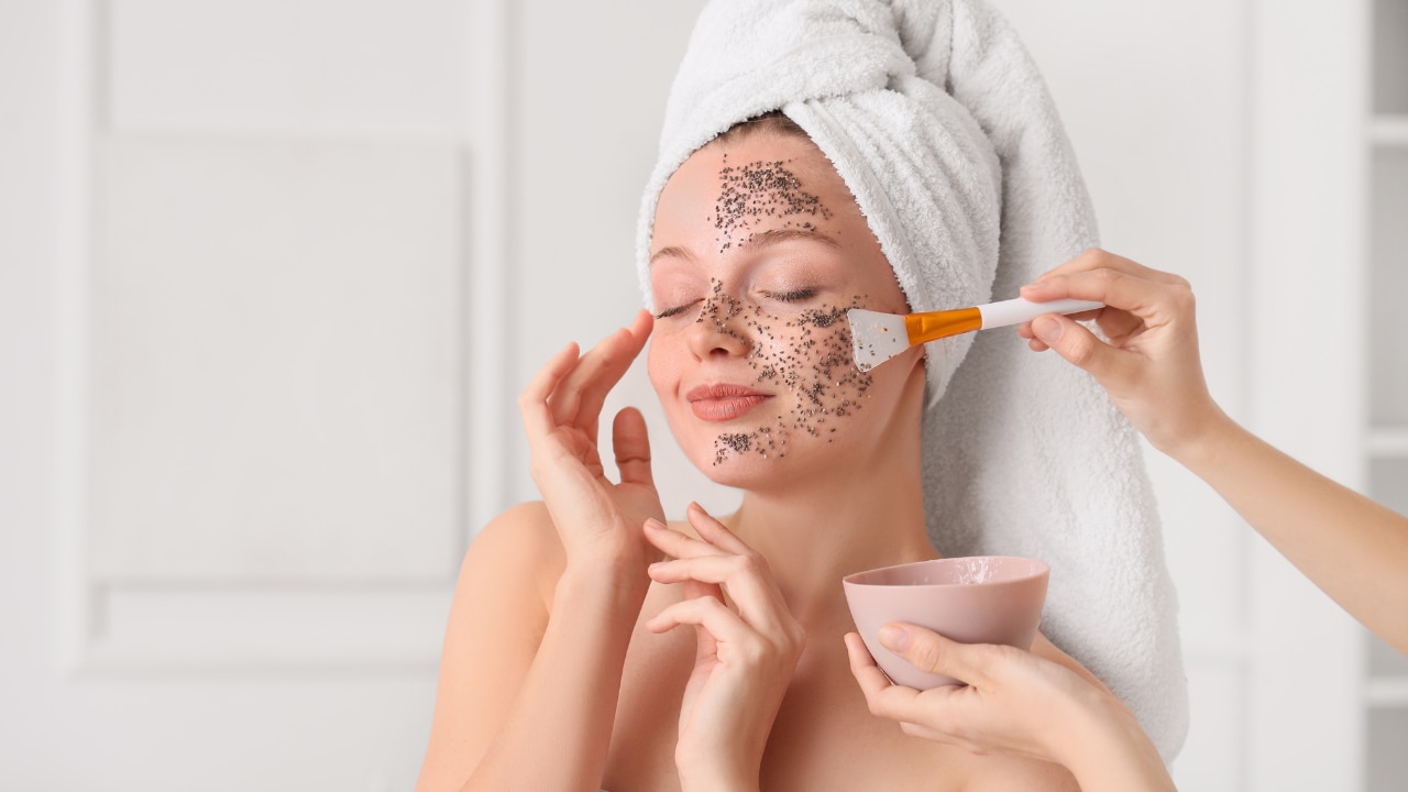 DIY Chia Seeds Face Mask for Glowing Skin