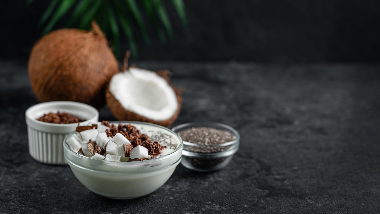 1. DIY Chia + Sugar + Coconut Oil Scrub