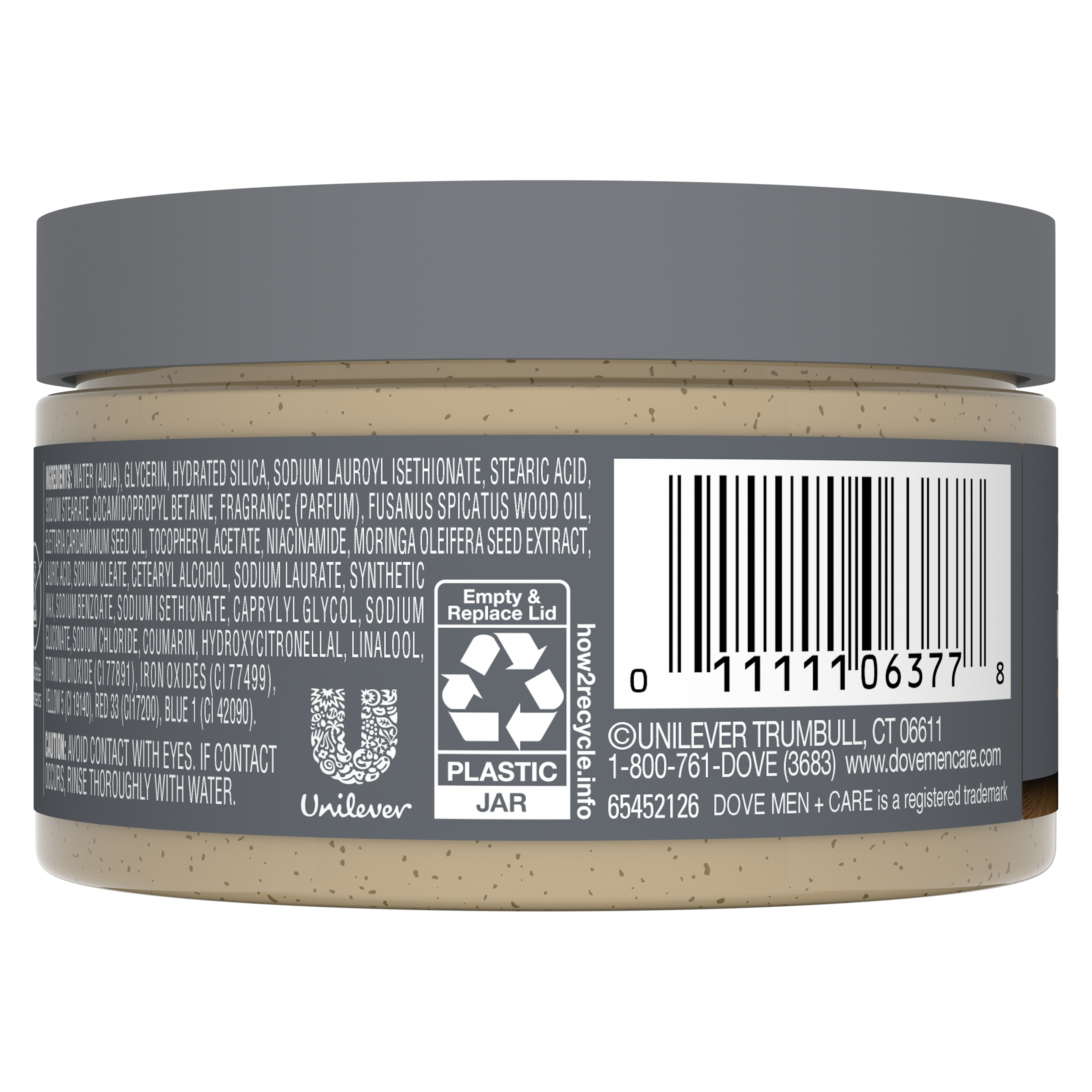Men+Care Sandalwood+Cardamom Oil Body + Face Scrub