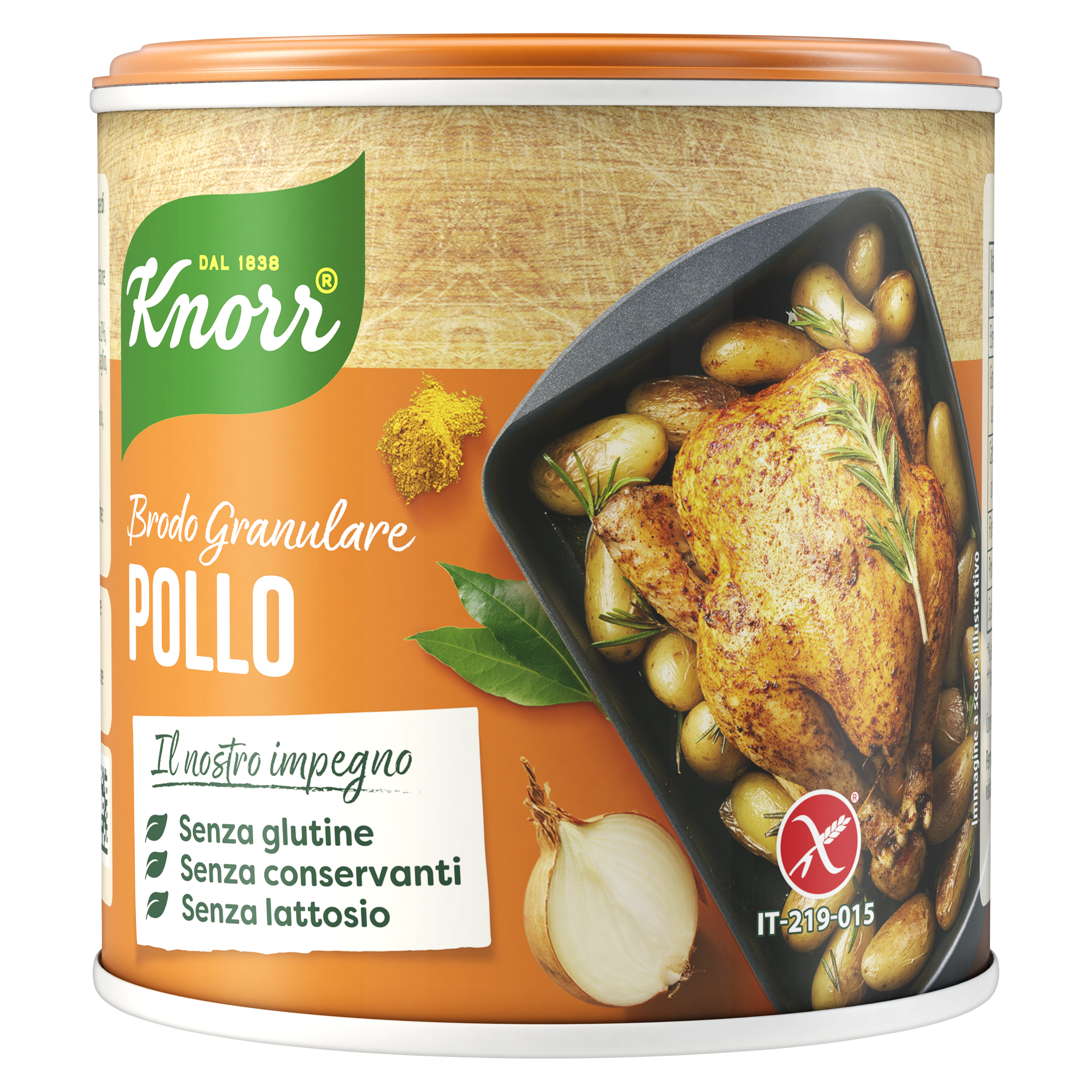 Brodo Granulare Pollo packshot